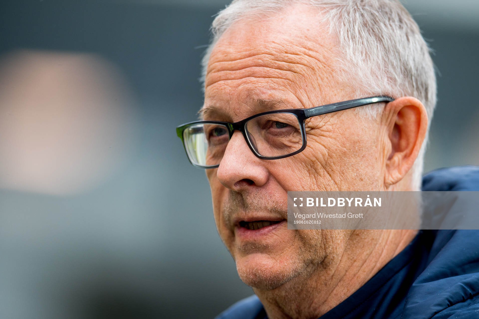 Lars Lagerbäck, head coach of Norway
