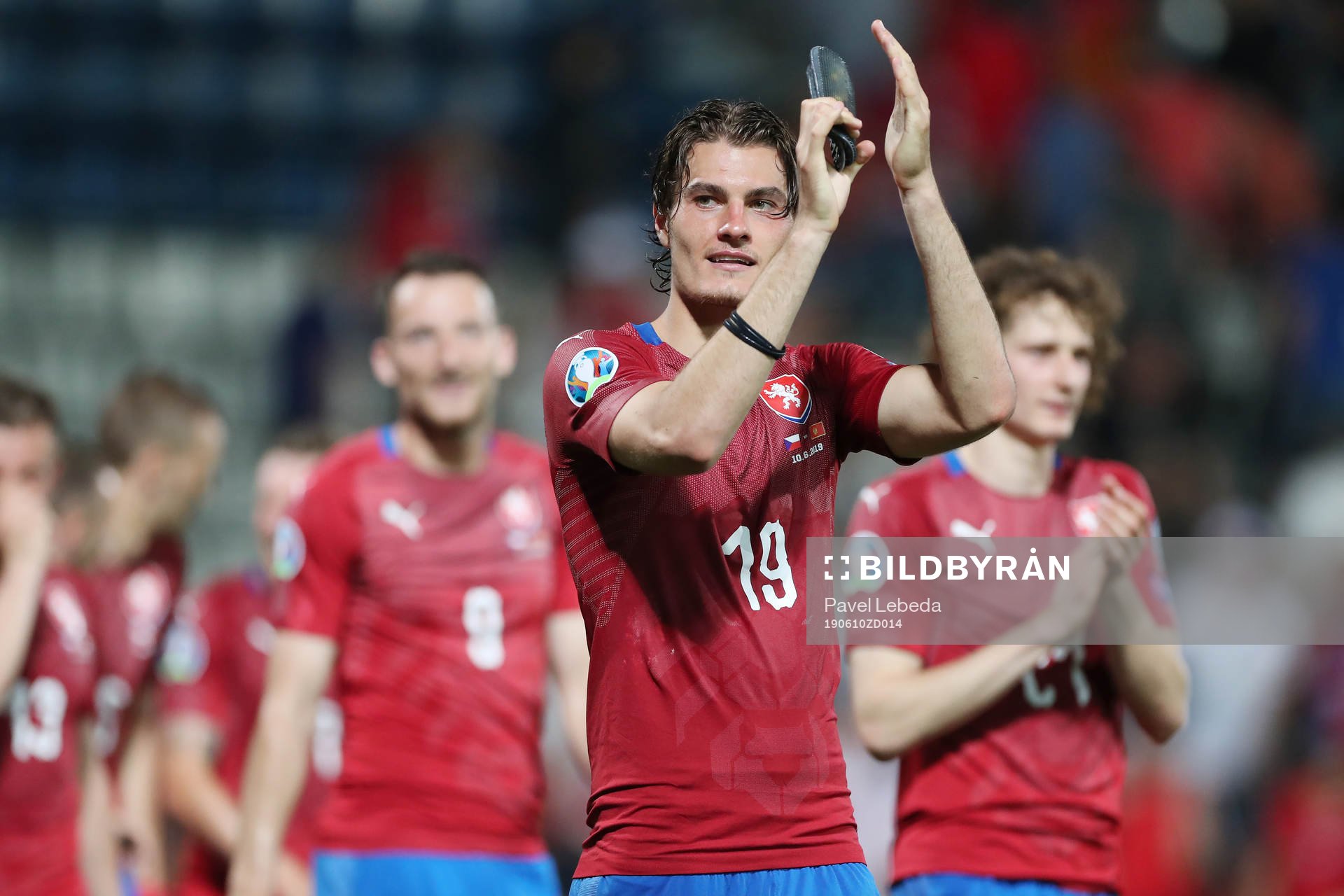 Patrik Schick of Czech Republic is seen