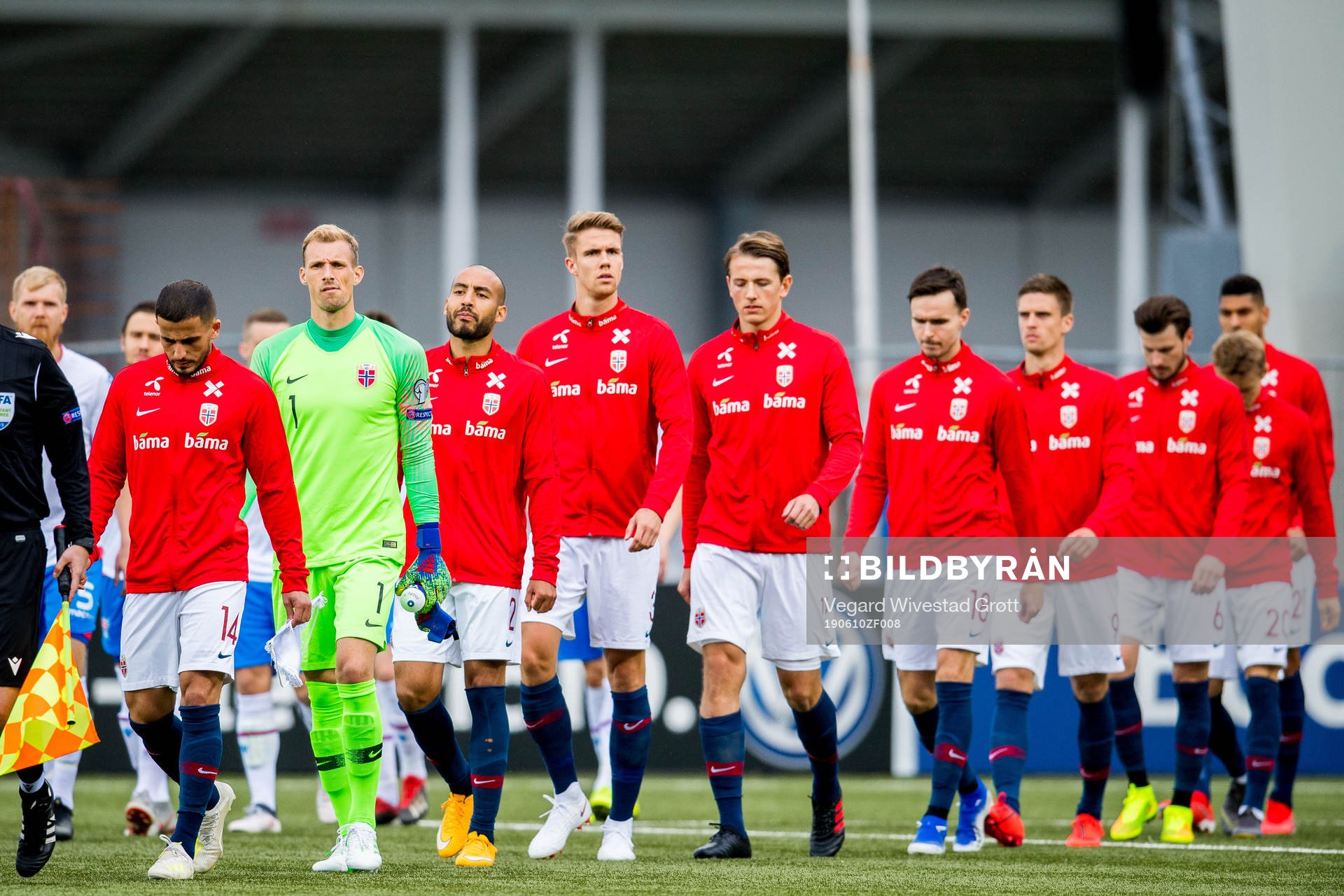 Omar Elabdellaoui, goalkeeper André Hansen, Haitam