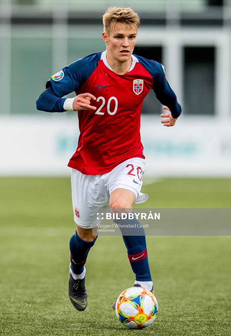 Martin Ødegaard of Norway