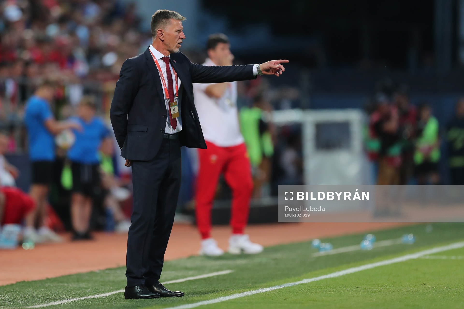 head coach Jaroslav Silhavy of Czech Republic is seen