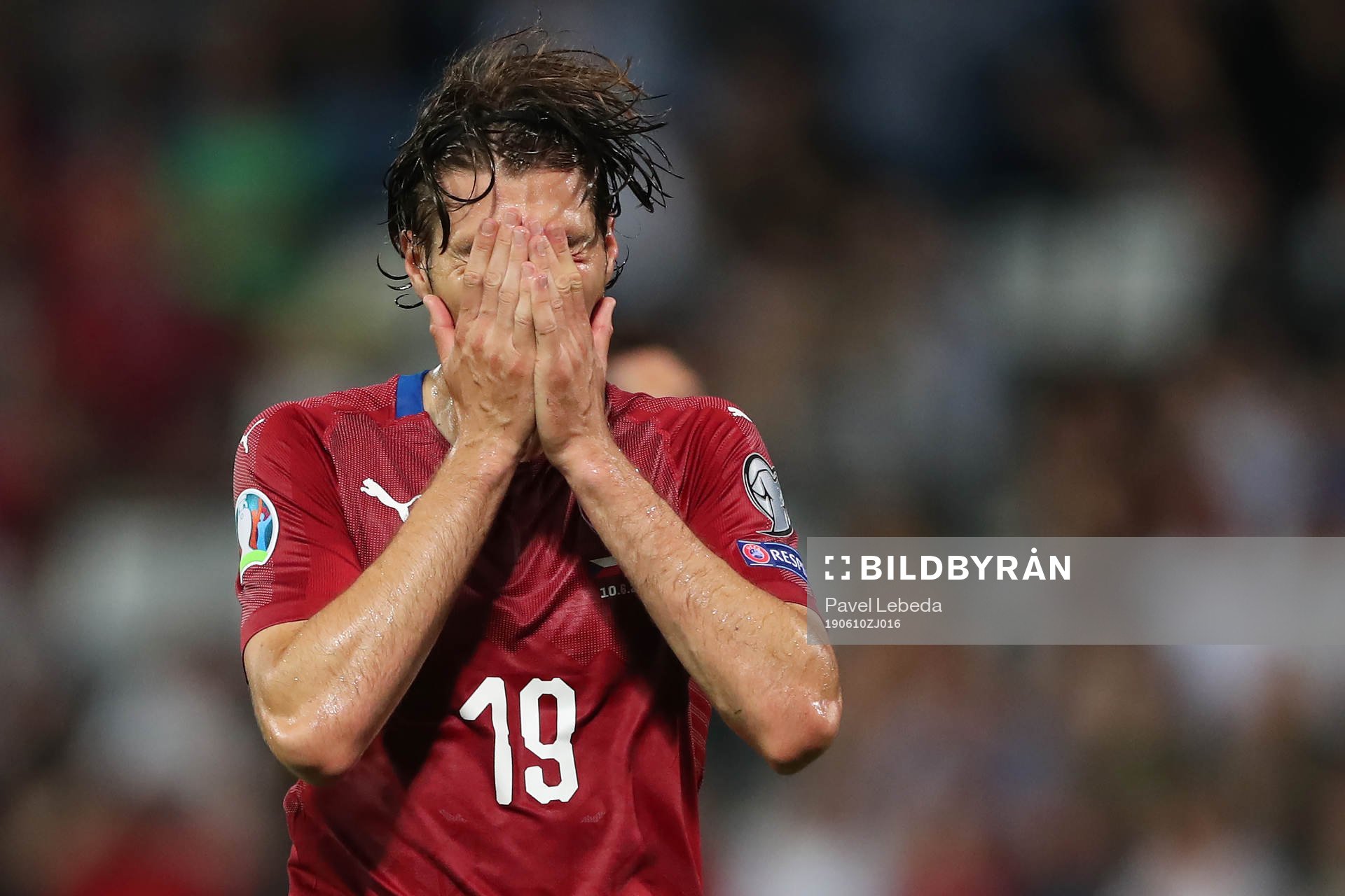 Patrik Schick of Czech Republic is seen