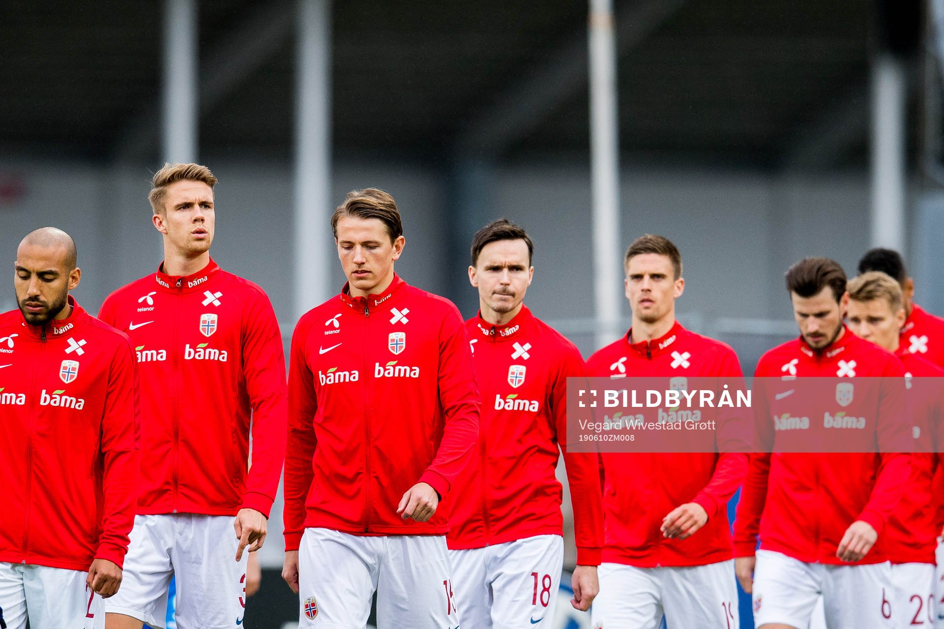 Haitam Aleesami, Kristoffer Ajer, Sander Berge, Ole