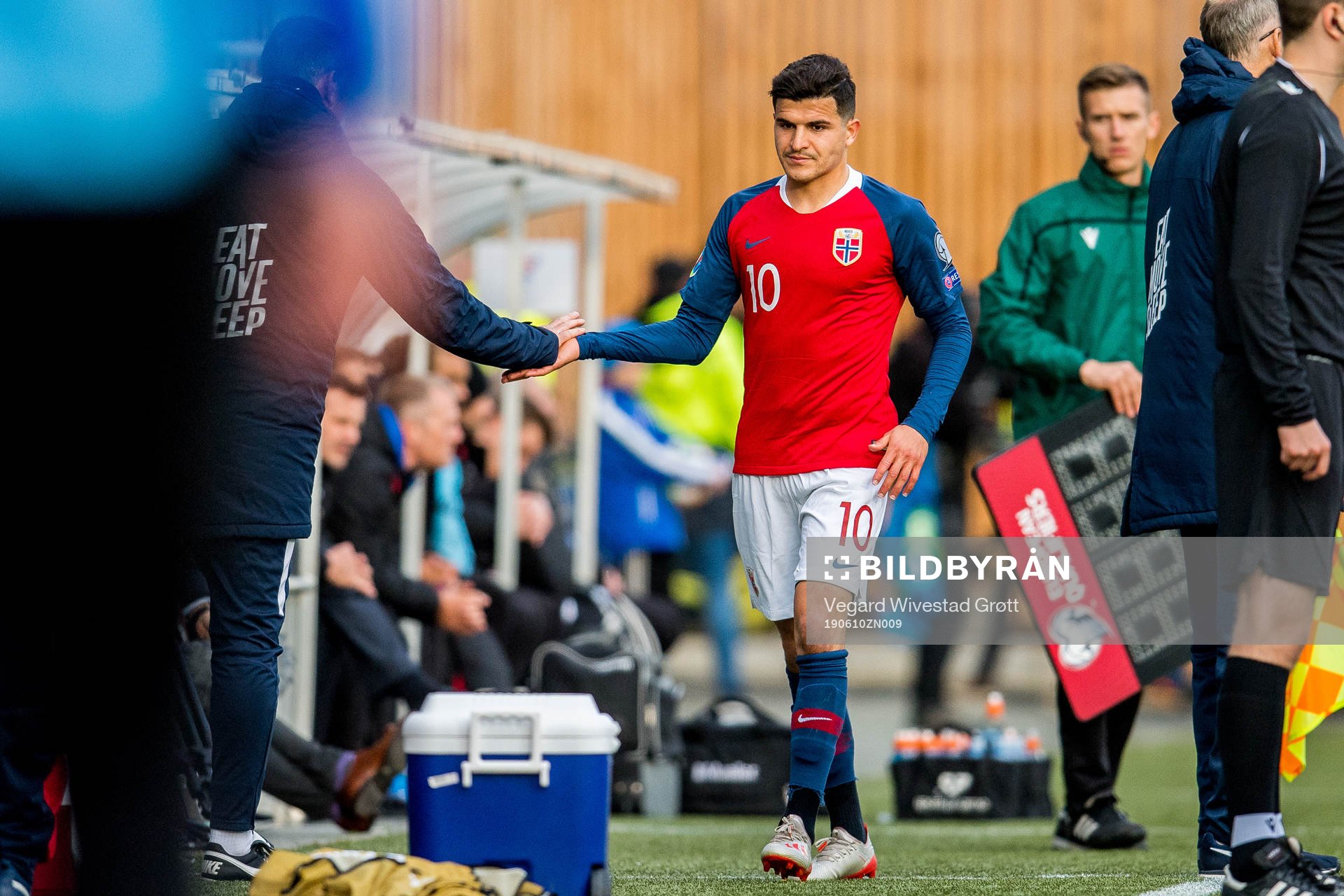 Tarik Elyounoussi of Norway