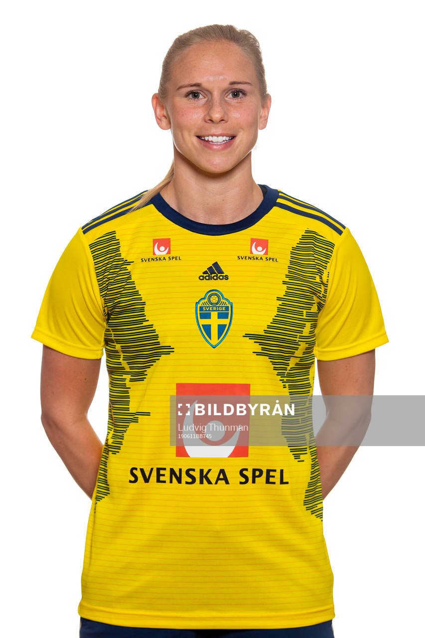 Jonna Andersson of Sweden poses for a portrait