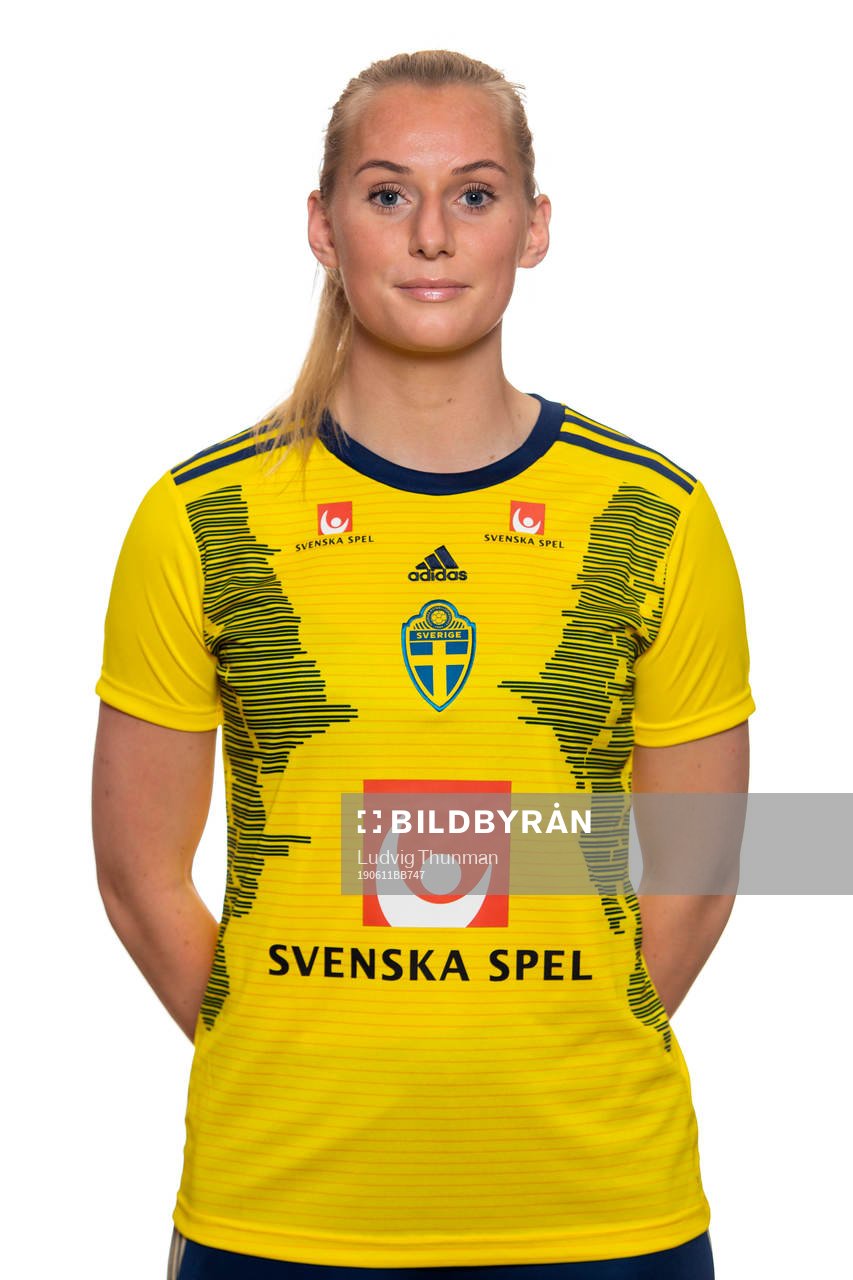 Stina Blackstenius of Sweden poses for a portrait
