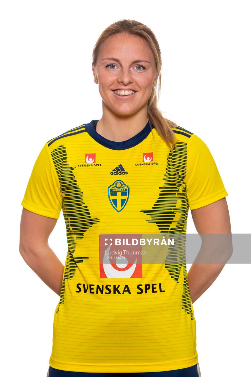 Mimmi Larsson of Sweden poses for a portrait