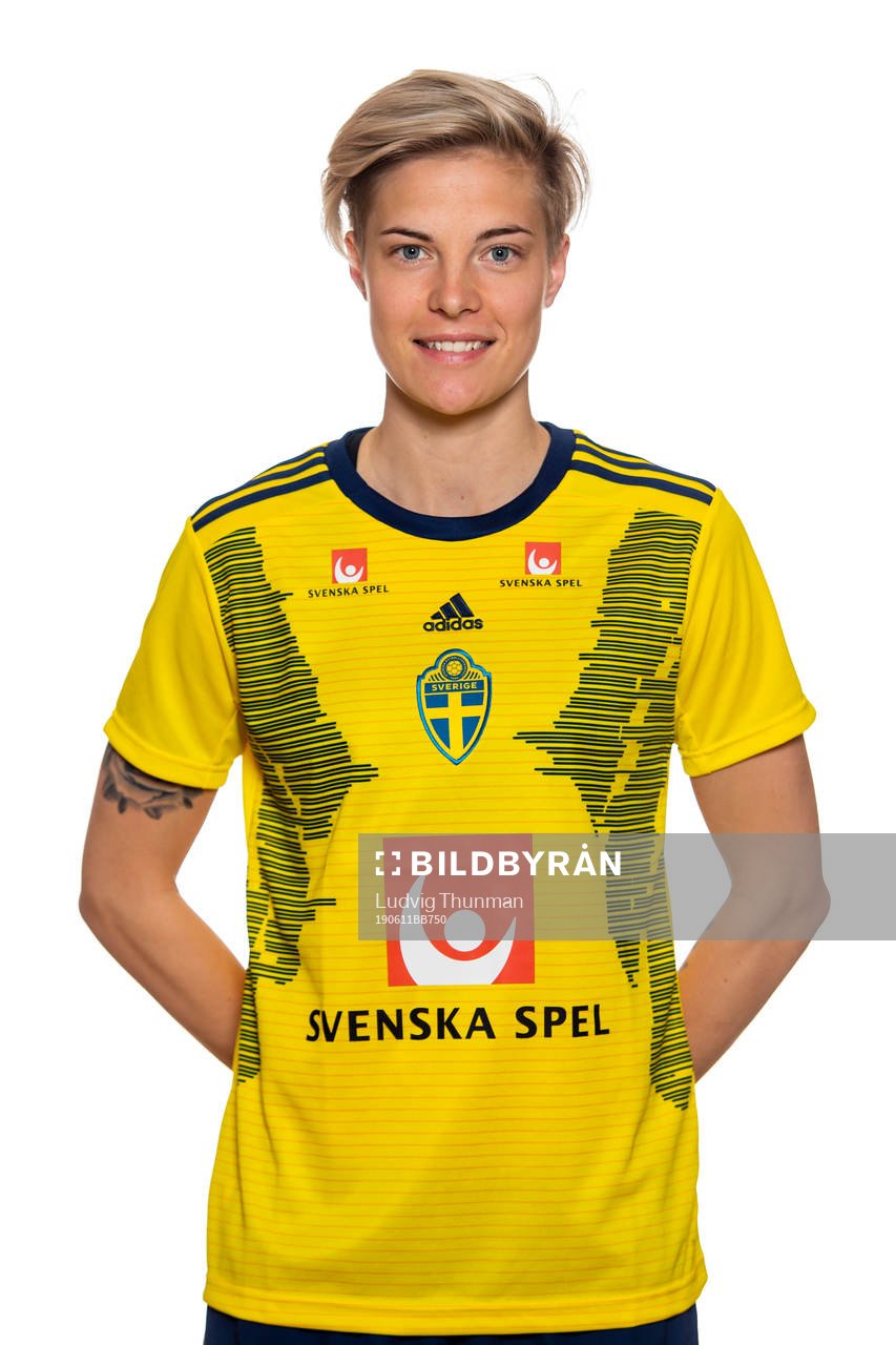 Lina Hurtig of Sweden poses for a portrait on March 2, 2019 in Albufeira.