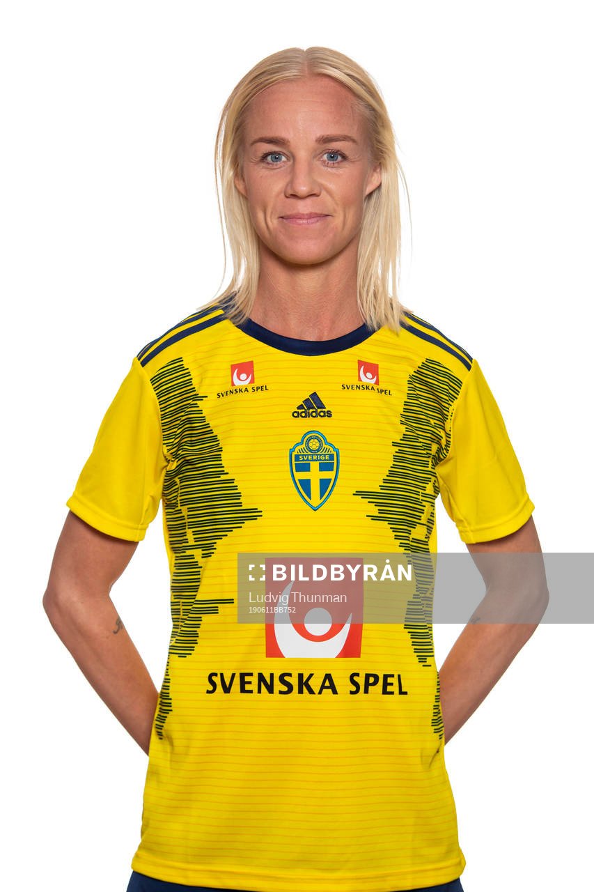 Caroline Seger of Sweden poses for a portrait