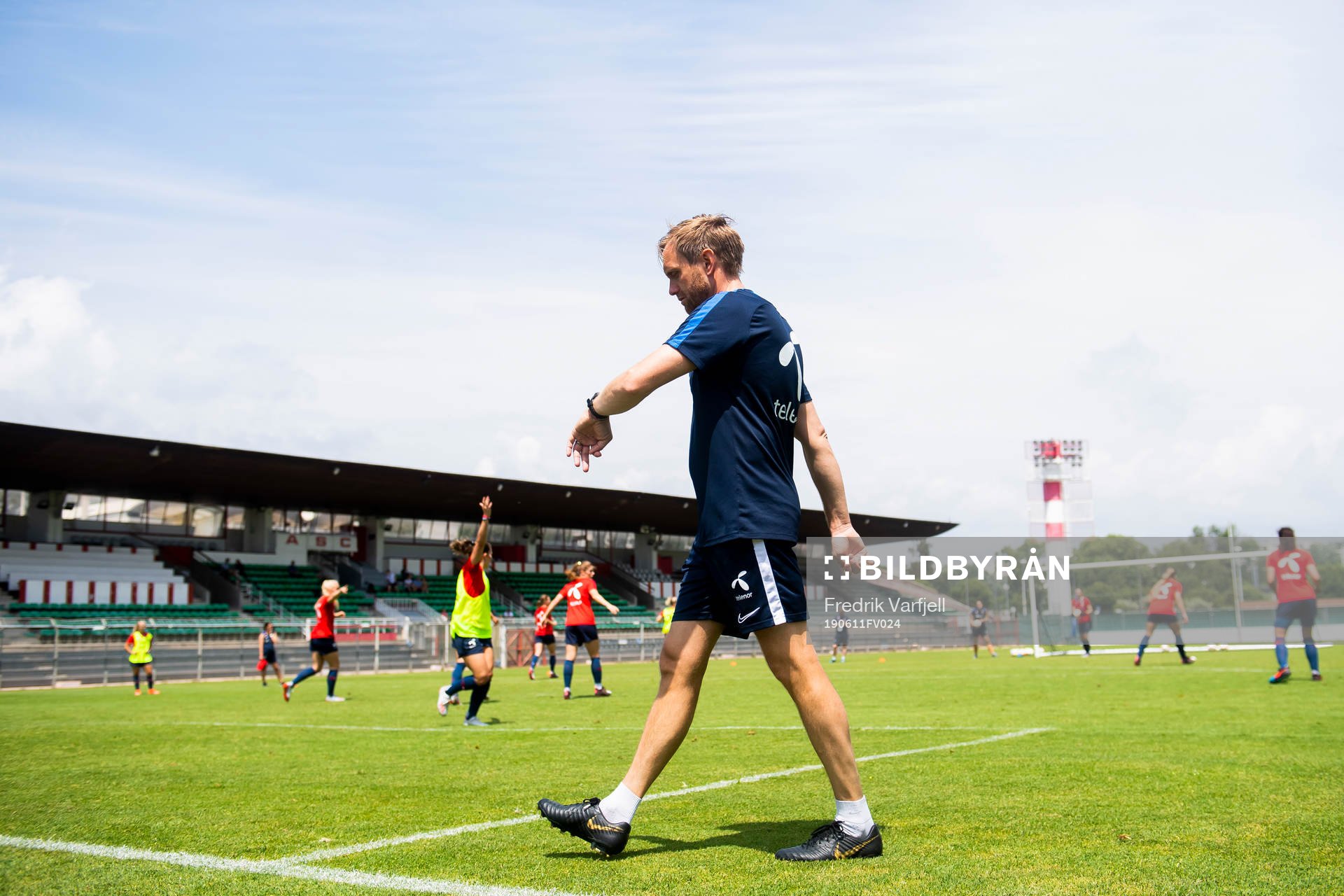 Martin Sjögren, head coach of Norway
