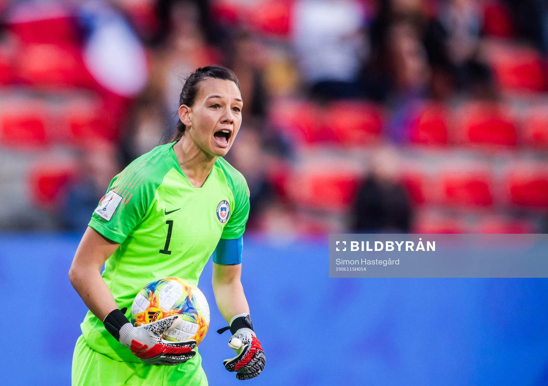 Goalkeeper Christiane Endler of Chile
