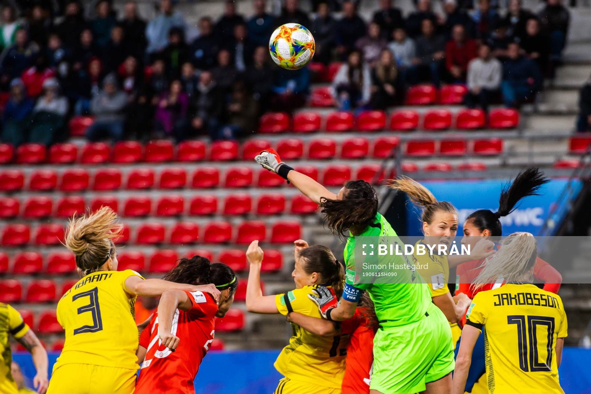 Goalkeeper Christiane Endler  of Chile