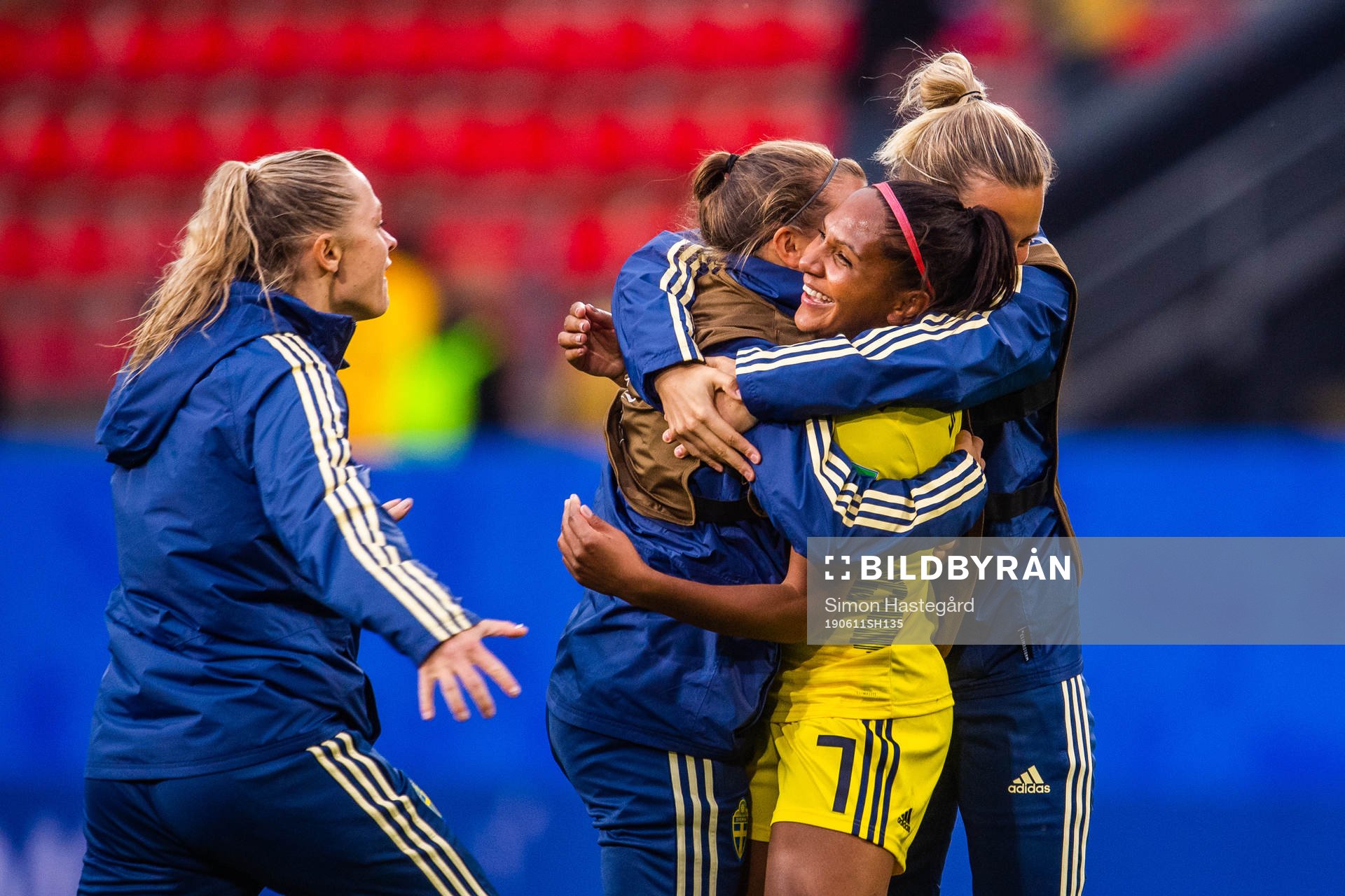 Fridolina Rolfö ,Julia Zigiotti Olme , Nathalie Björn and