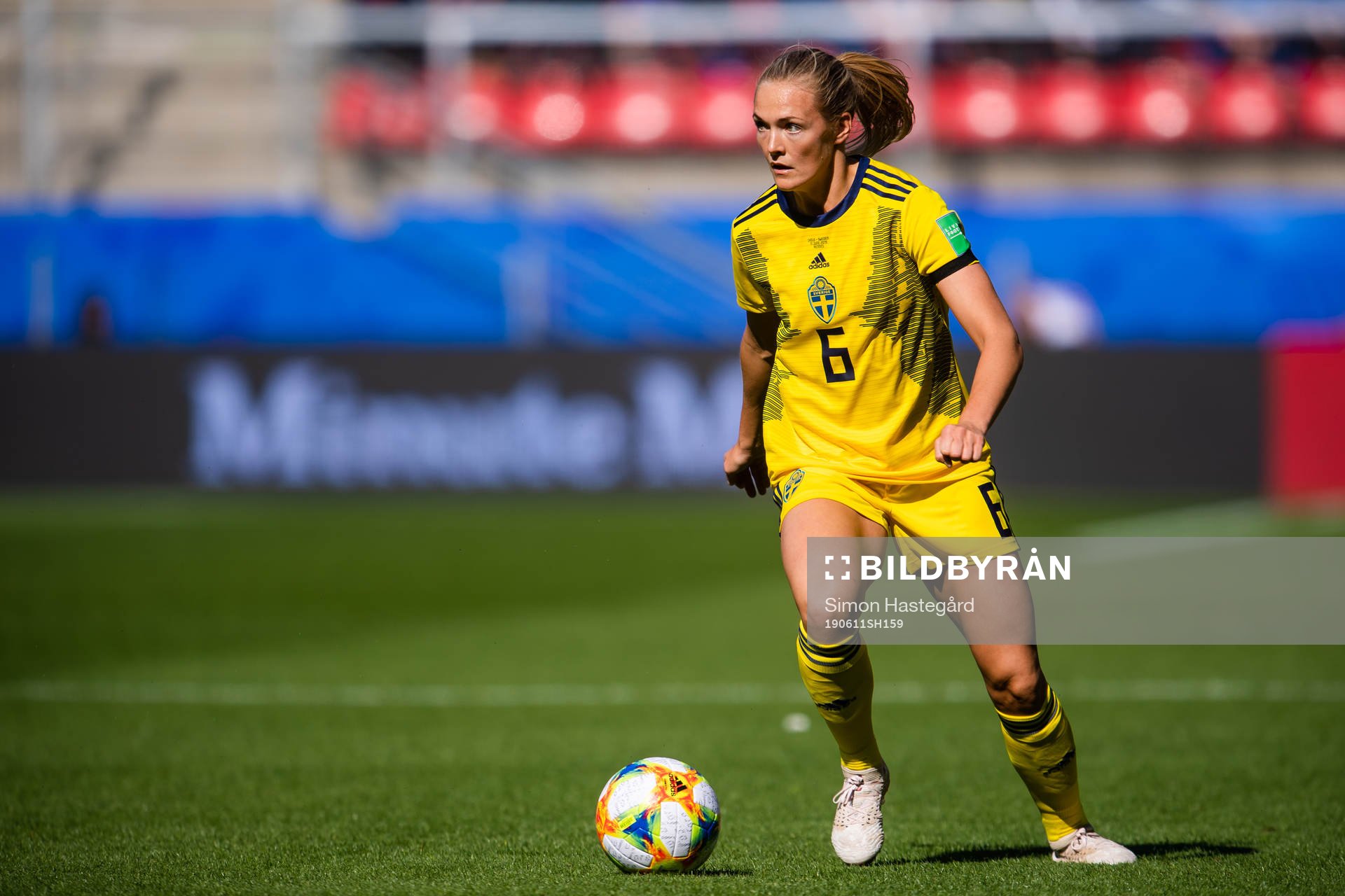 Magdalena Eriksson of Sweden