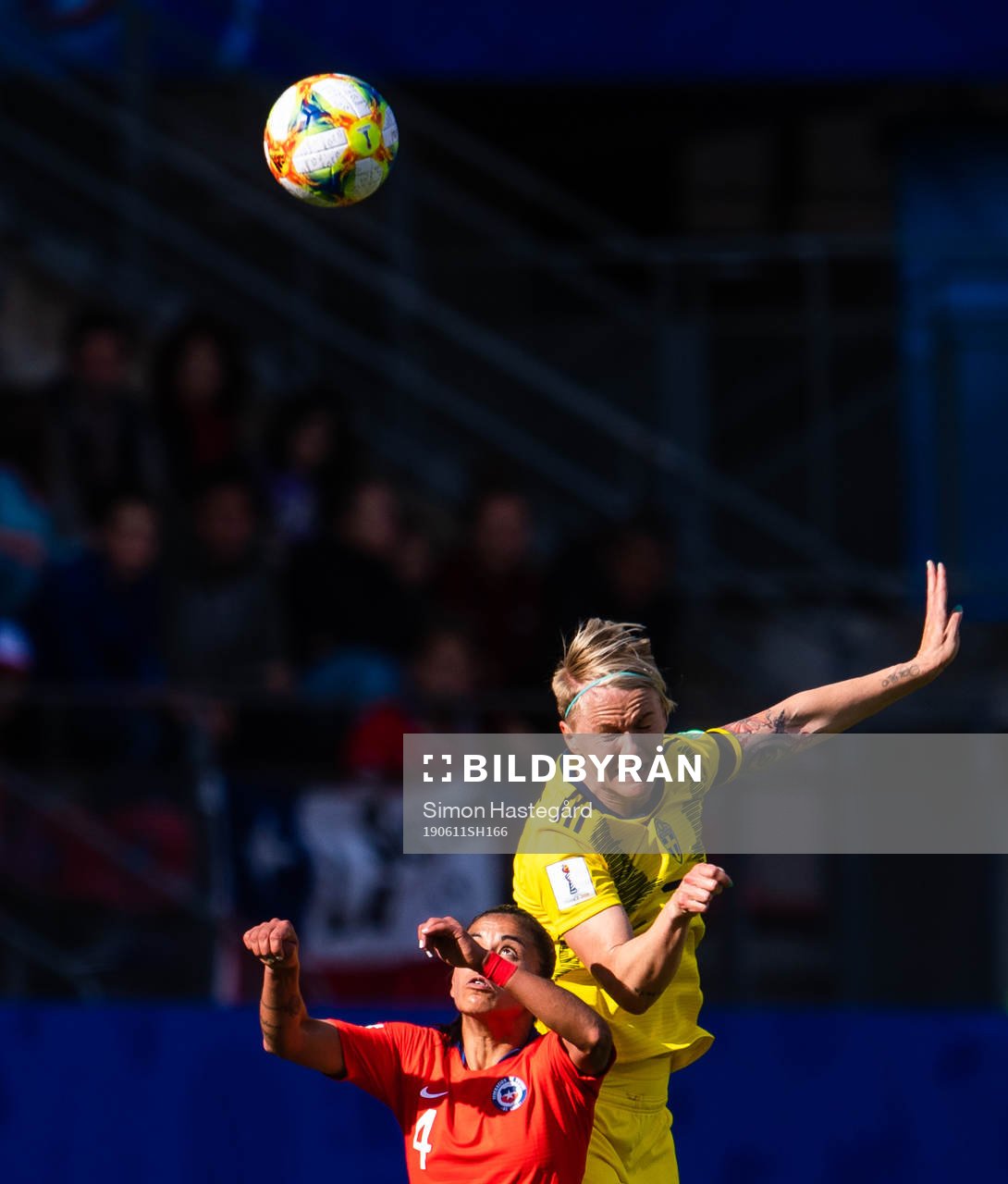Francisca Alejandra Lara Lara of Chile and Nilla Fischer of