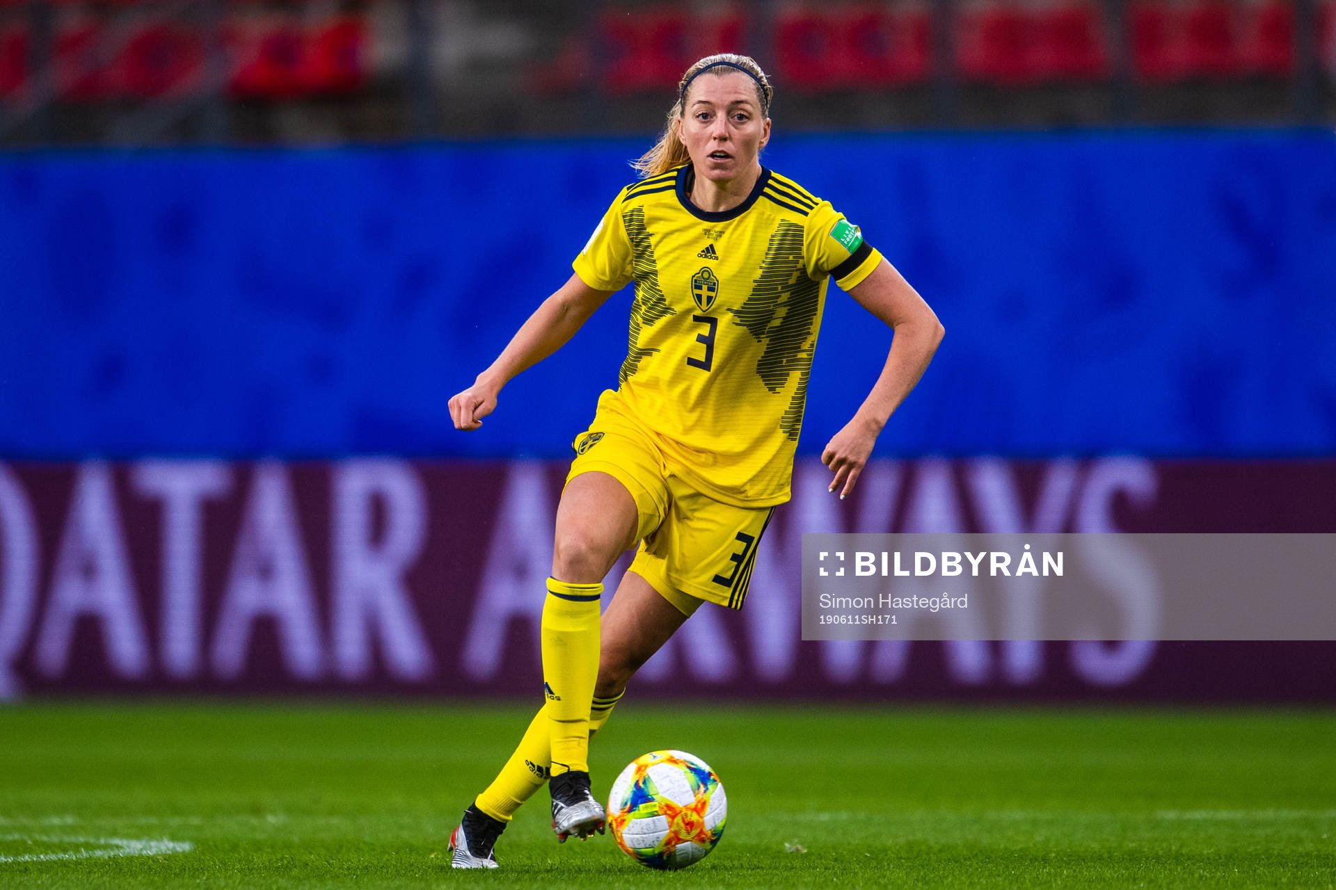 Linda Sembrant of Sweden
