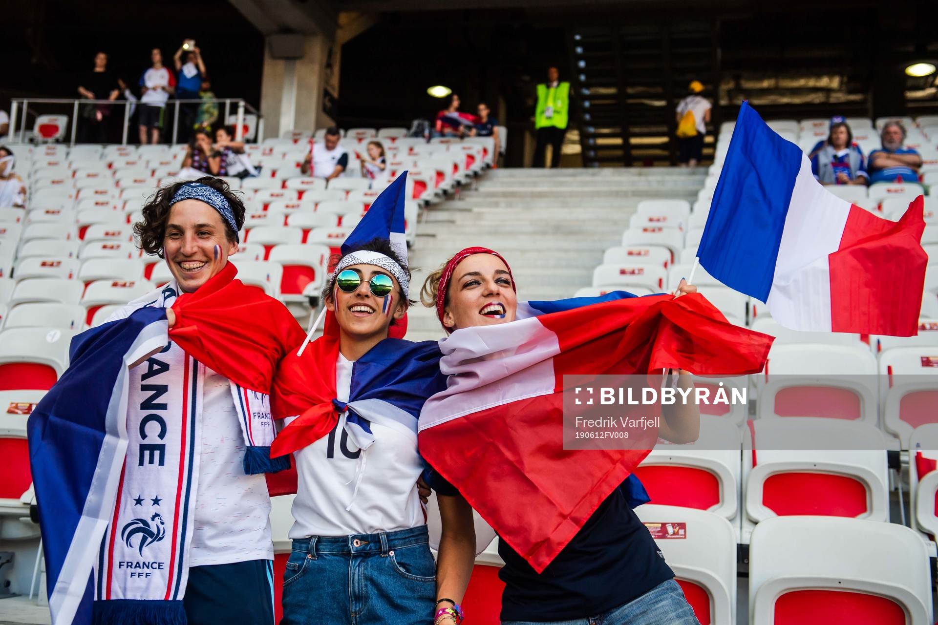 Supporters of France