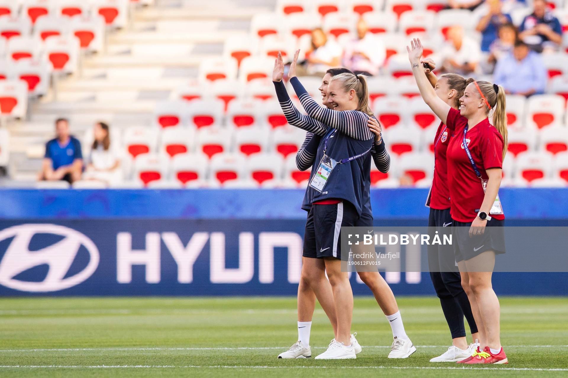 Ingrid Syrstad Engen, Synne Skinnes Hansen and Therese