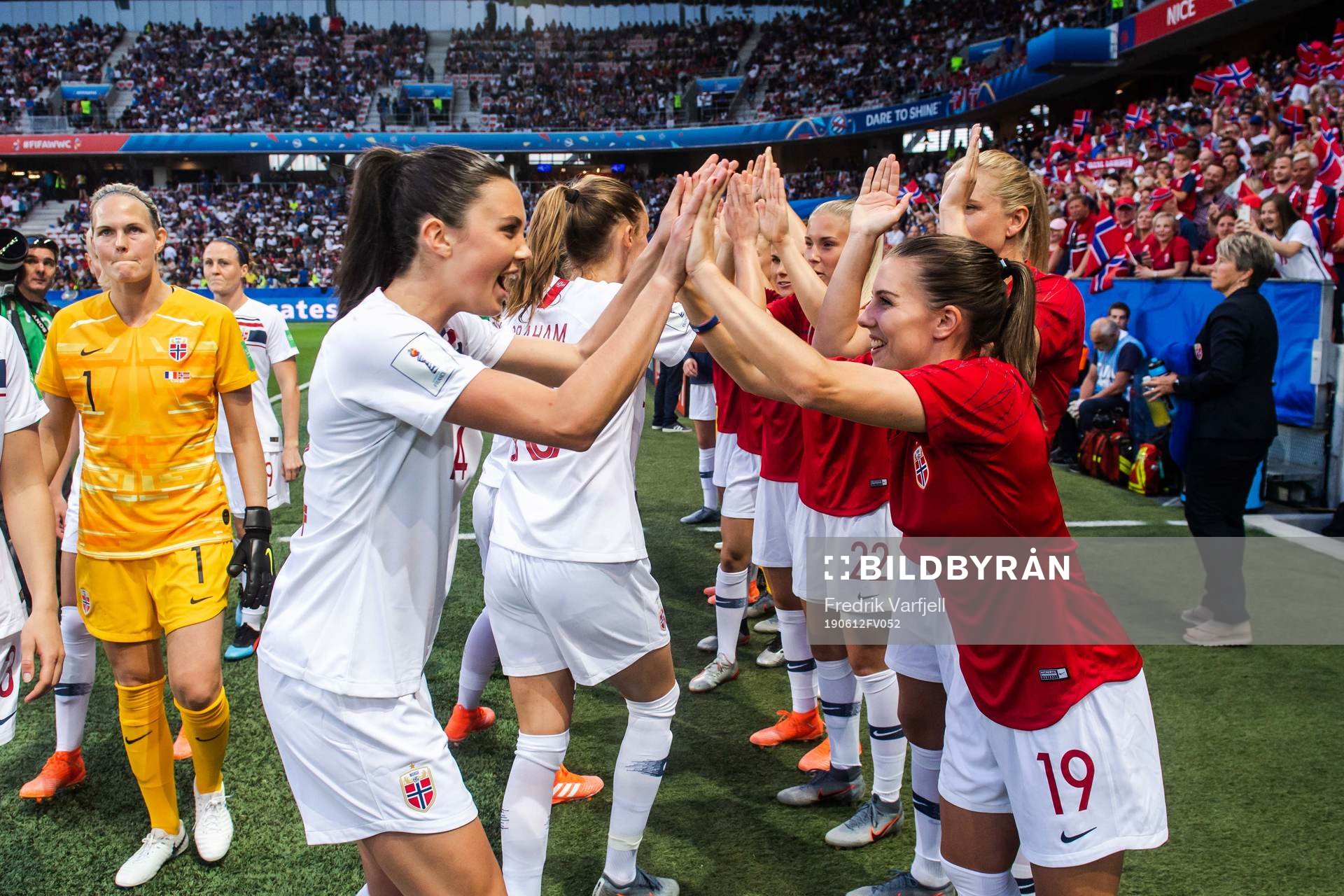Ingrid Syrstad Engen and Cecilie Redisch Kvamme of Norway