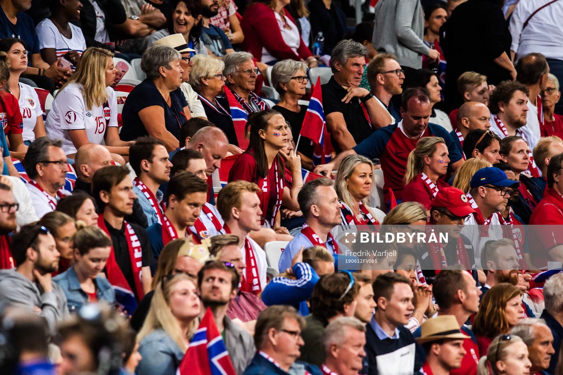 Supporters of Norway