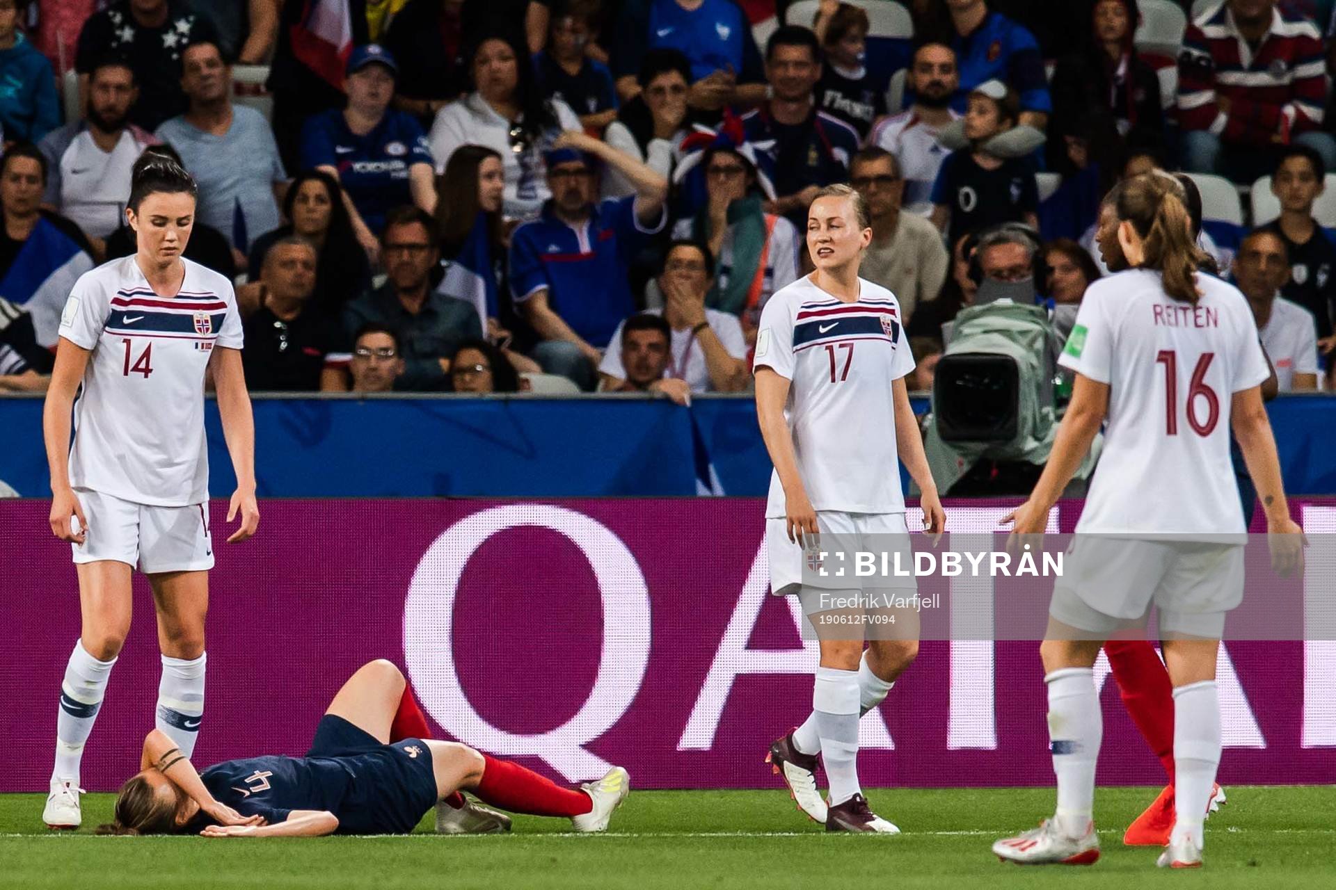 Marion Torrent of France in pain