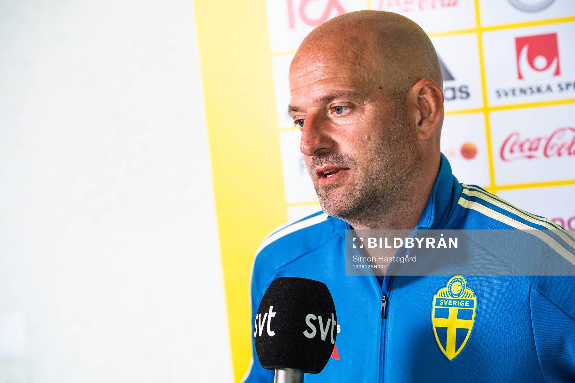 Magnus Wikman, assistant coach of Sweden