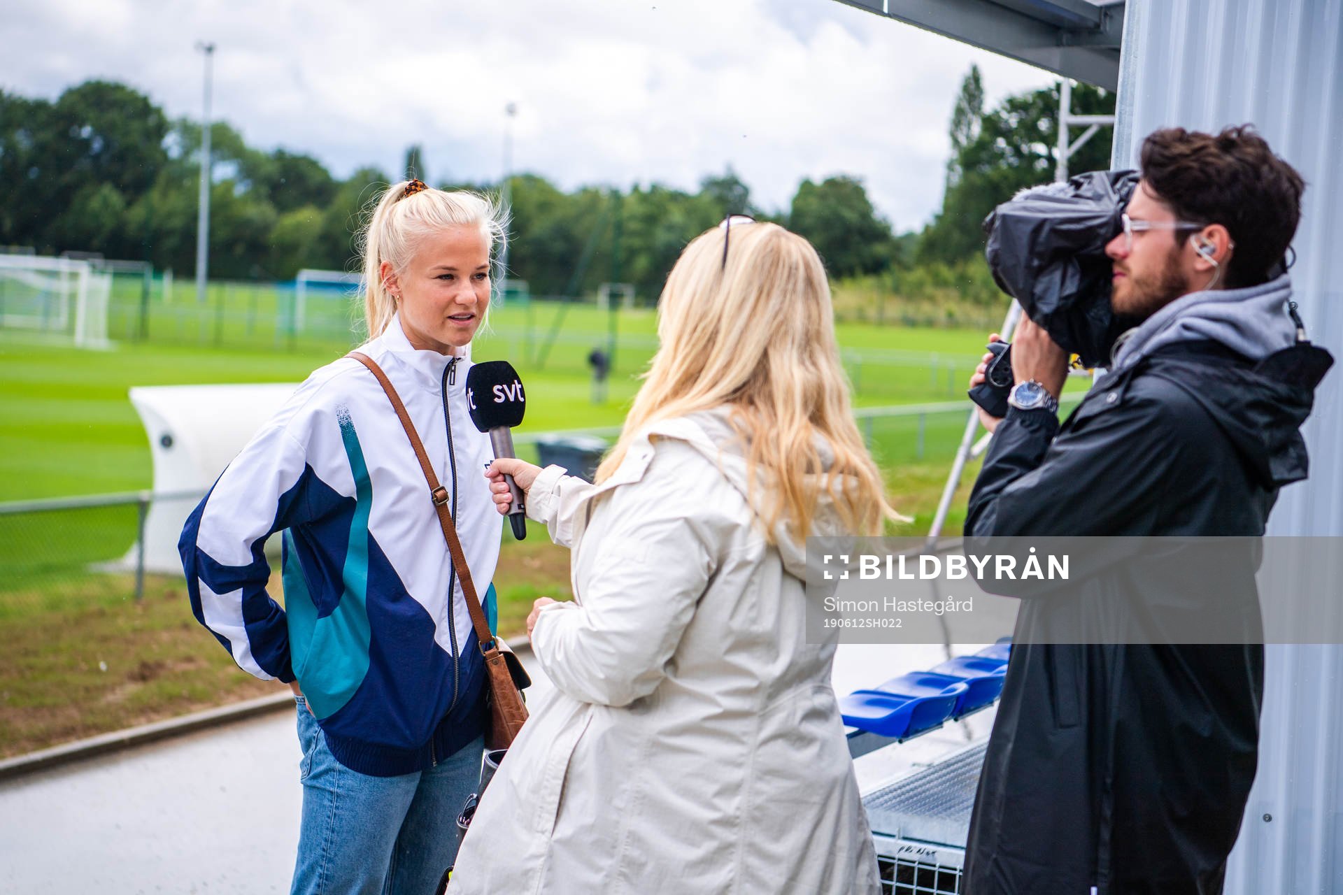Pernille Harder interview by SVT