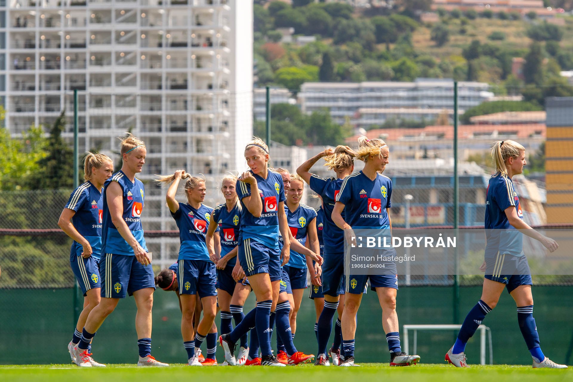 Nilla Fischer , Linda Sembrant , Amanda Ilestedt and Olivia