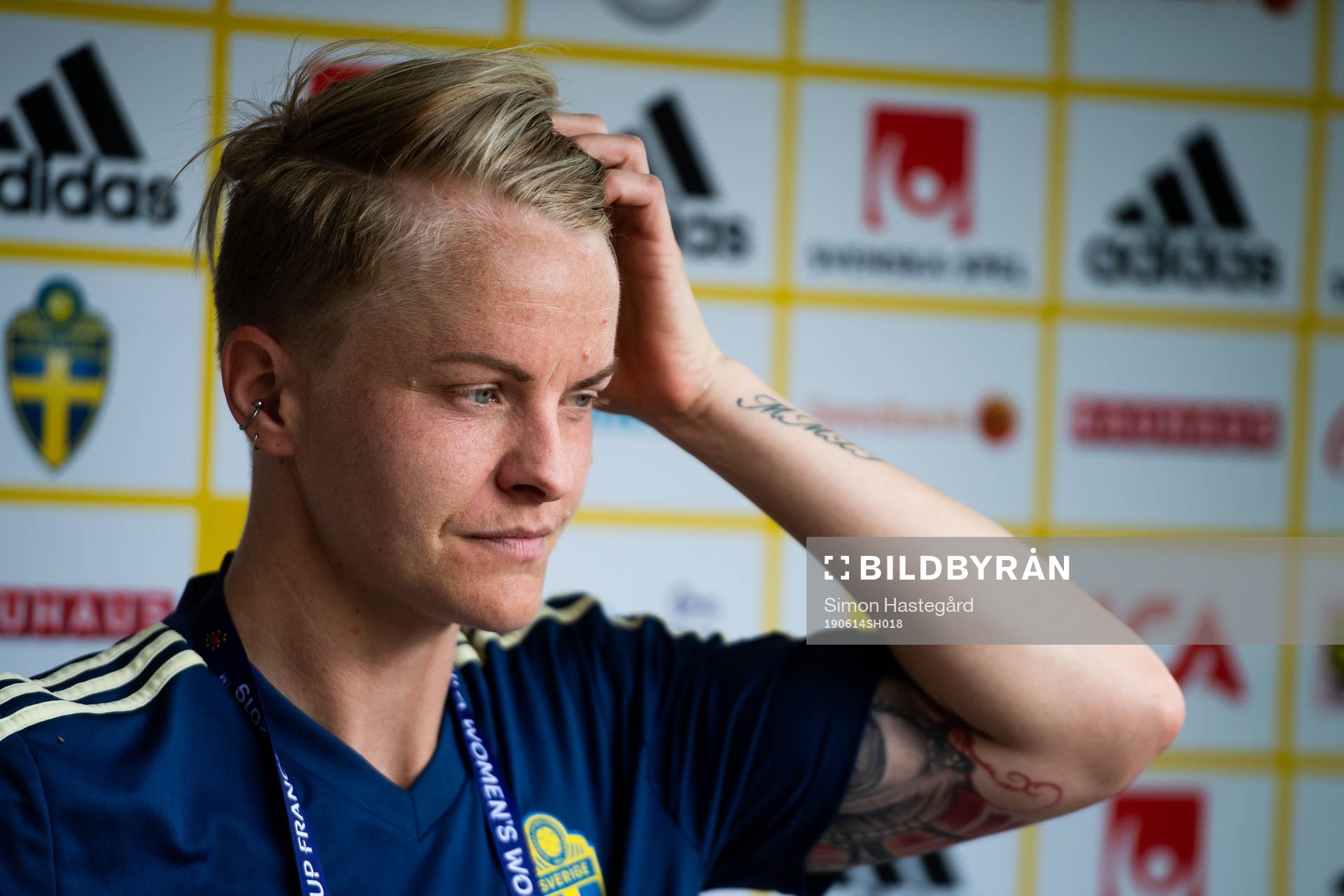 Nilla Fischer of Sweden
