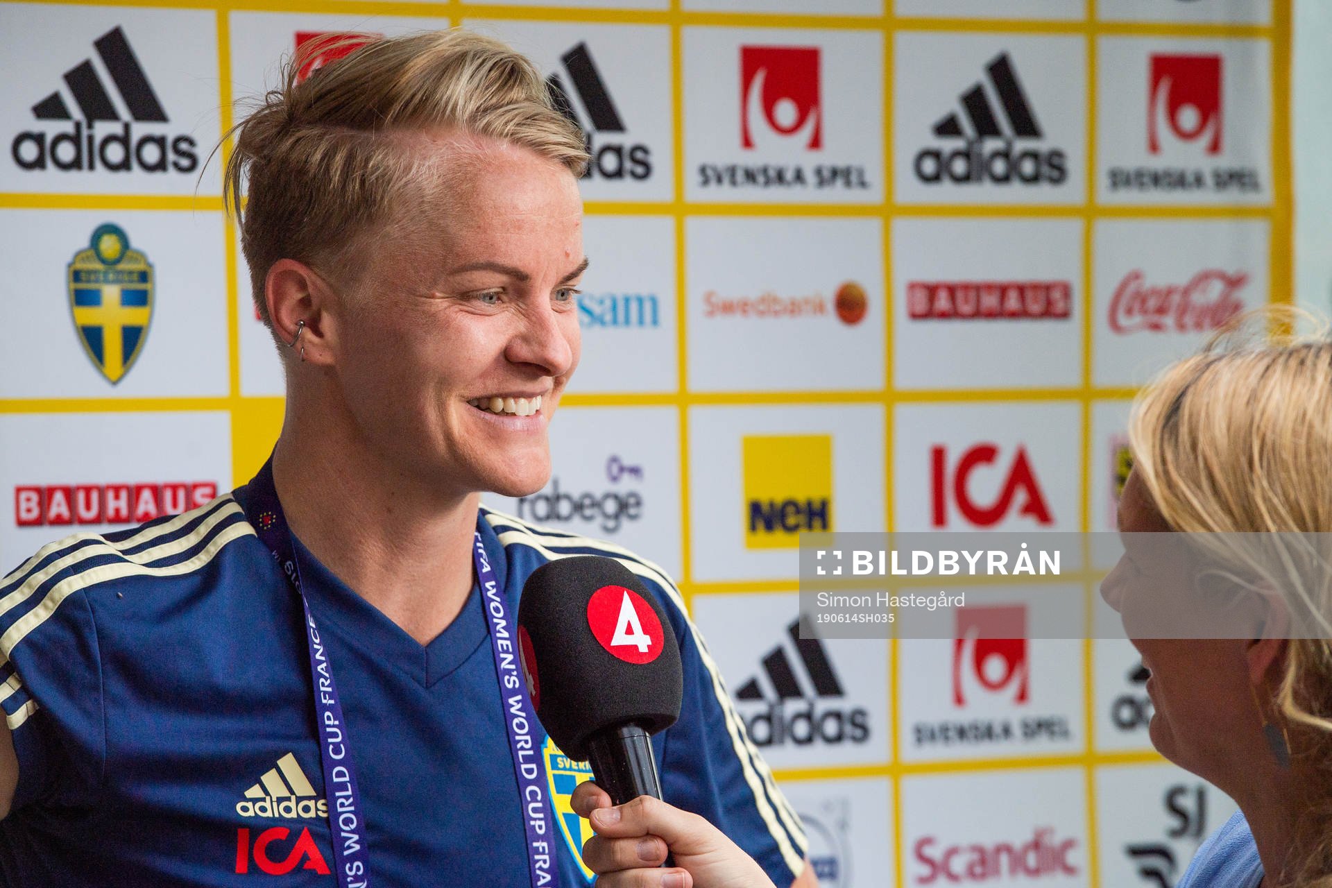 Nilla Fischer of Sweden