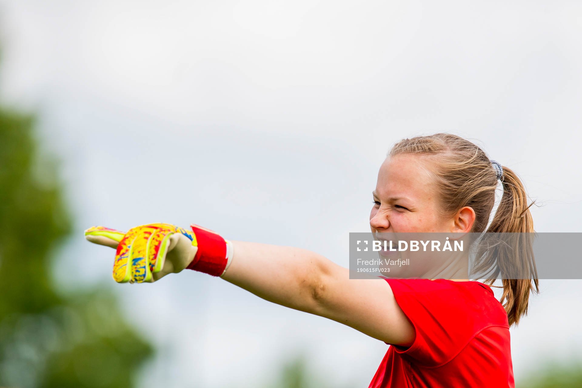 Goalkeeper Oda Maria Hove Bogstad of Norway