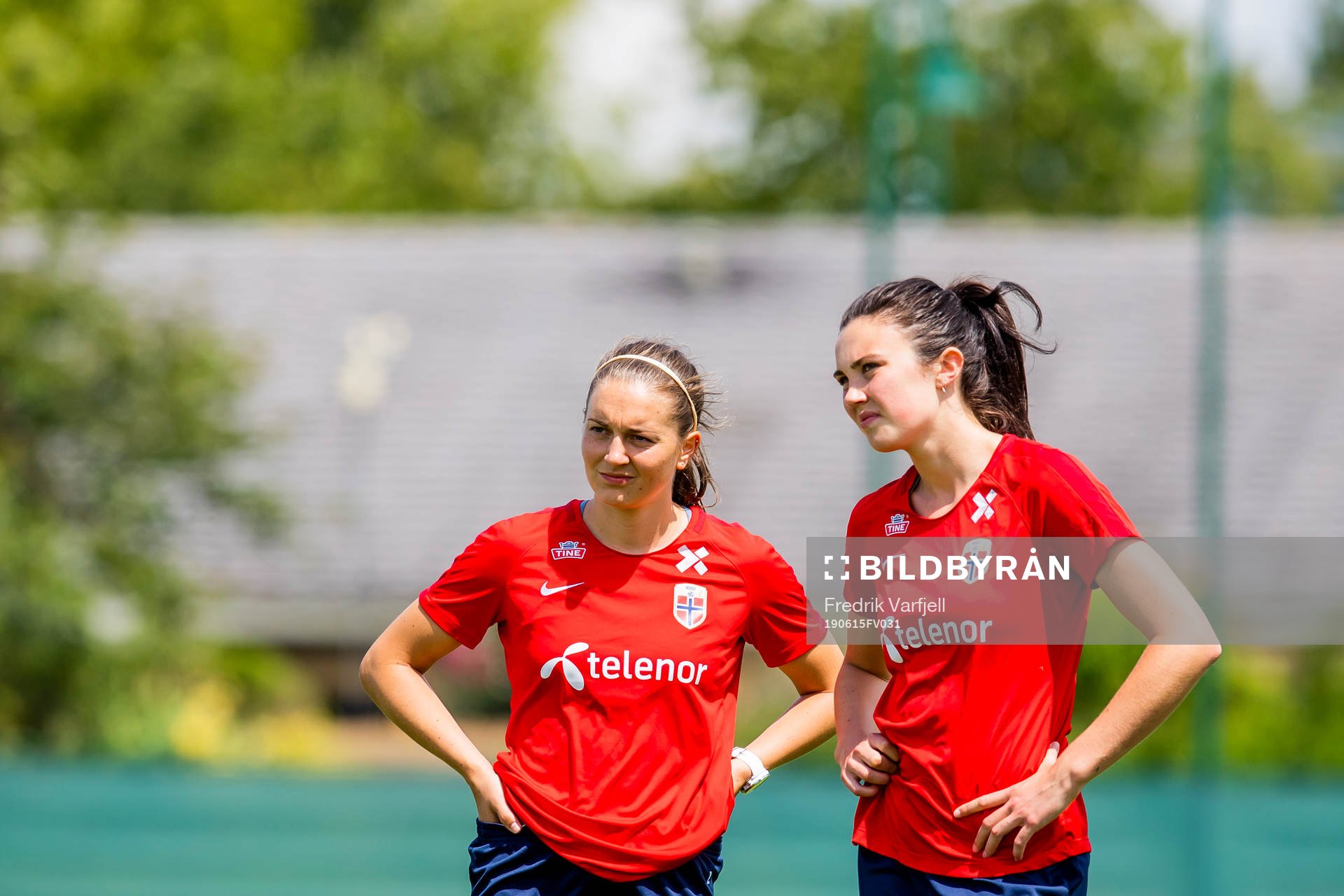 Vilde Bøe Risa and Ingrid Syrstad Engen of Norway