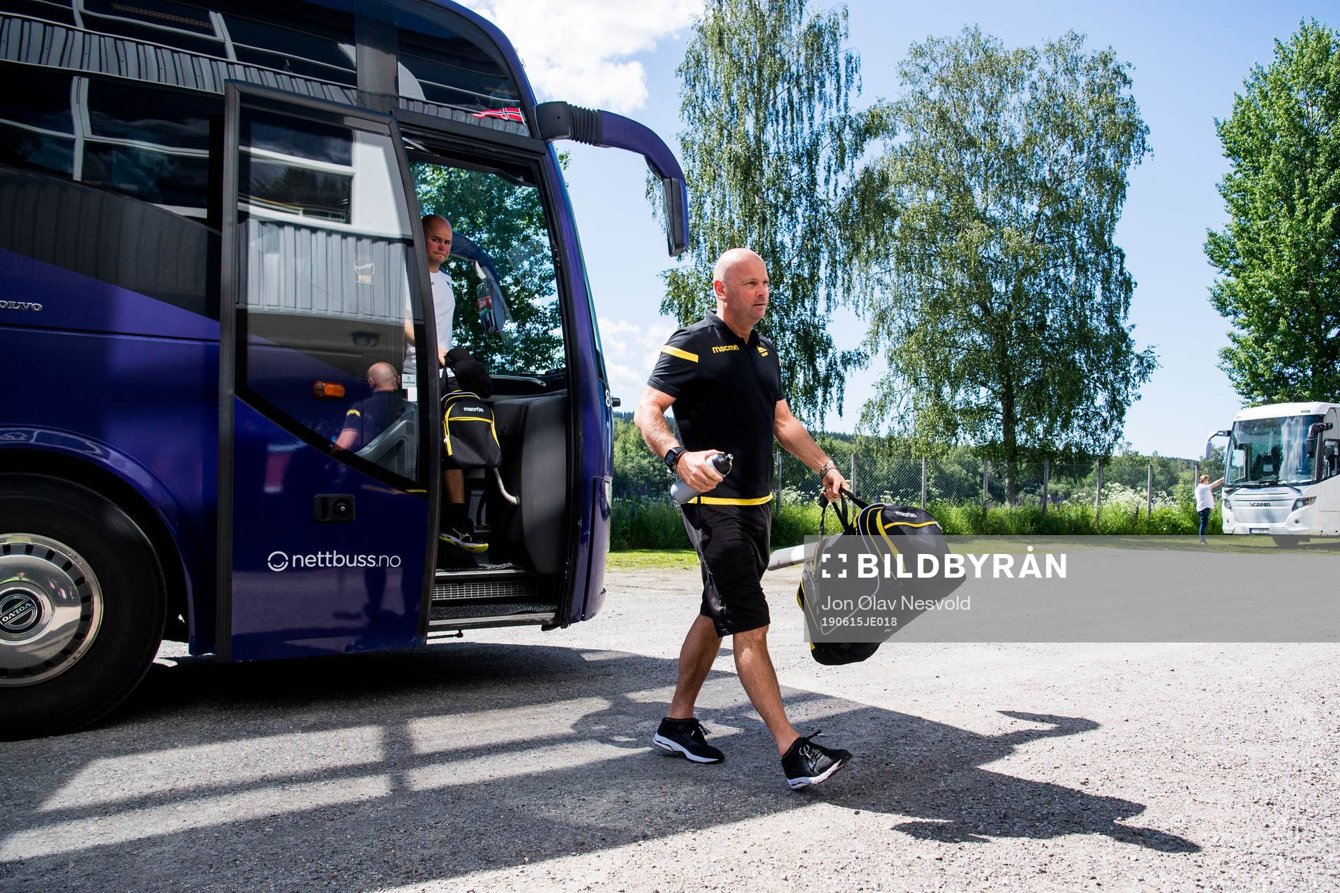 Frode Birkeland, goalkeeper coach of Start, arrives