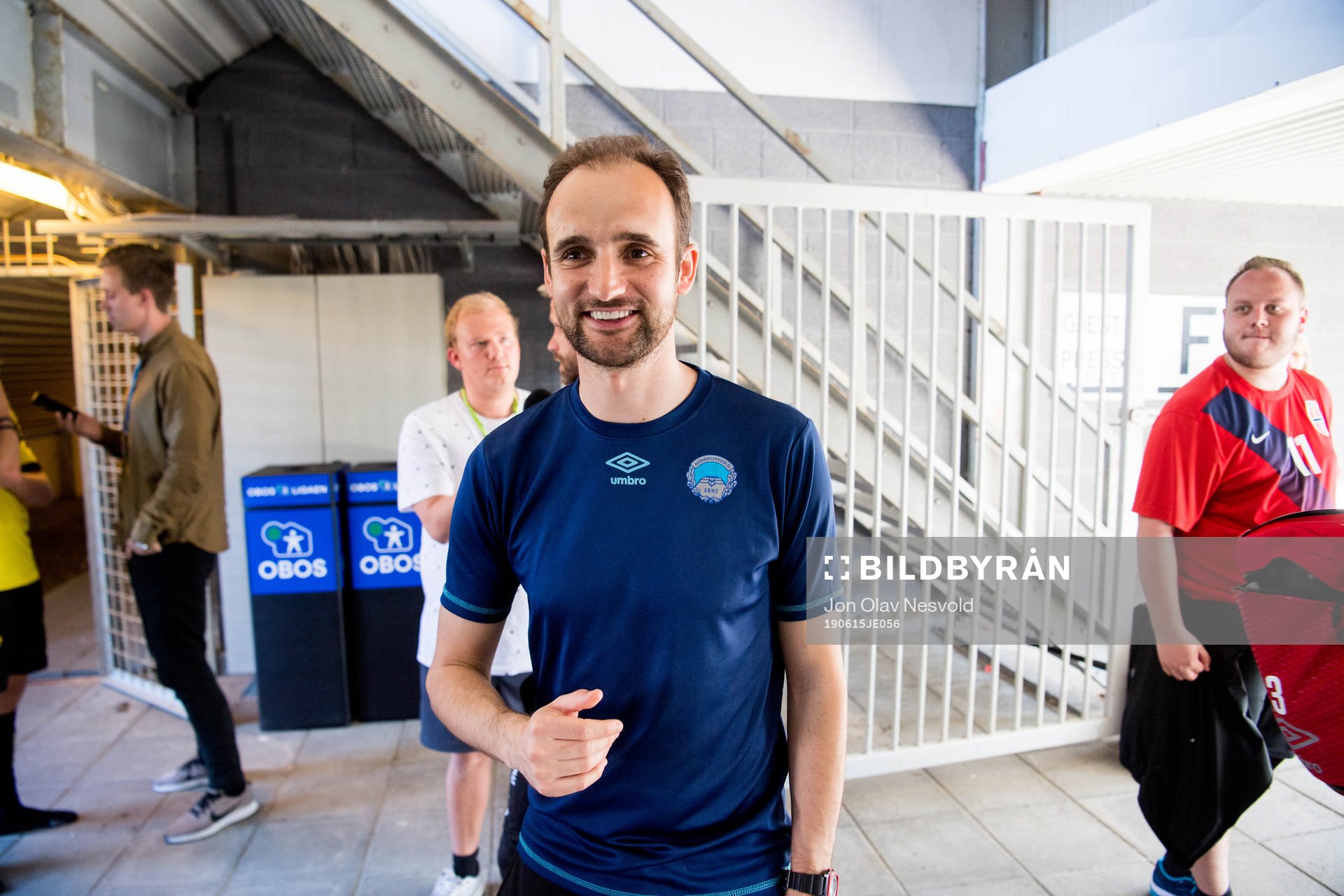 Vitor Gazimba, head coach of Kongsvinger