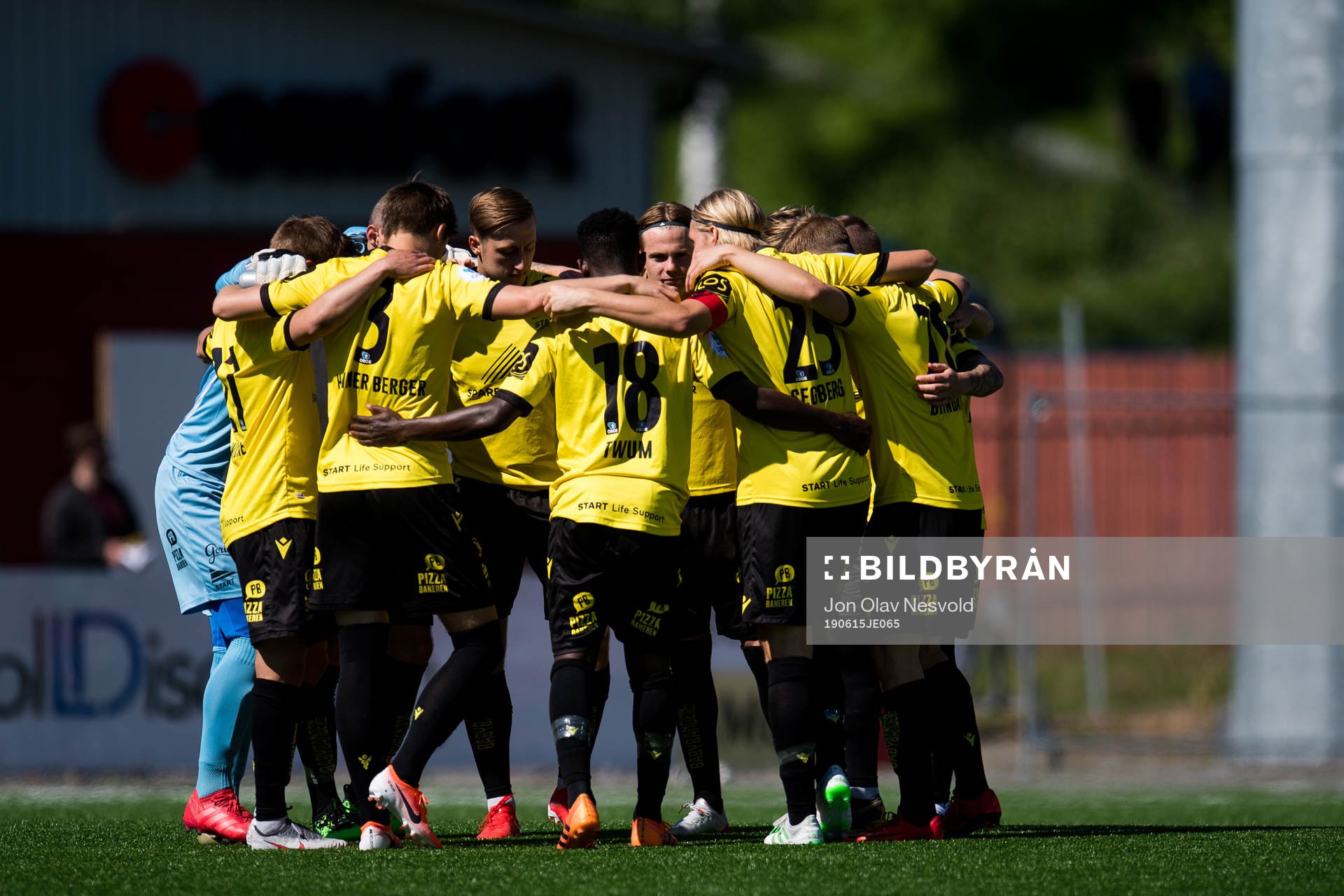 during the OBOS-ligaen match between Kongsvinger and Start