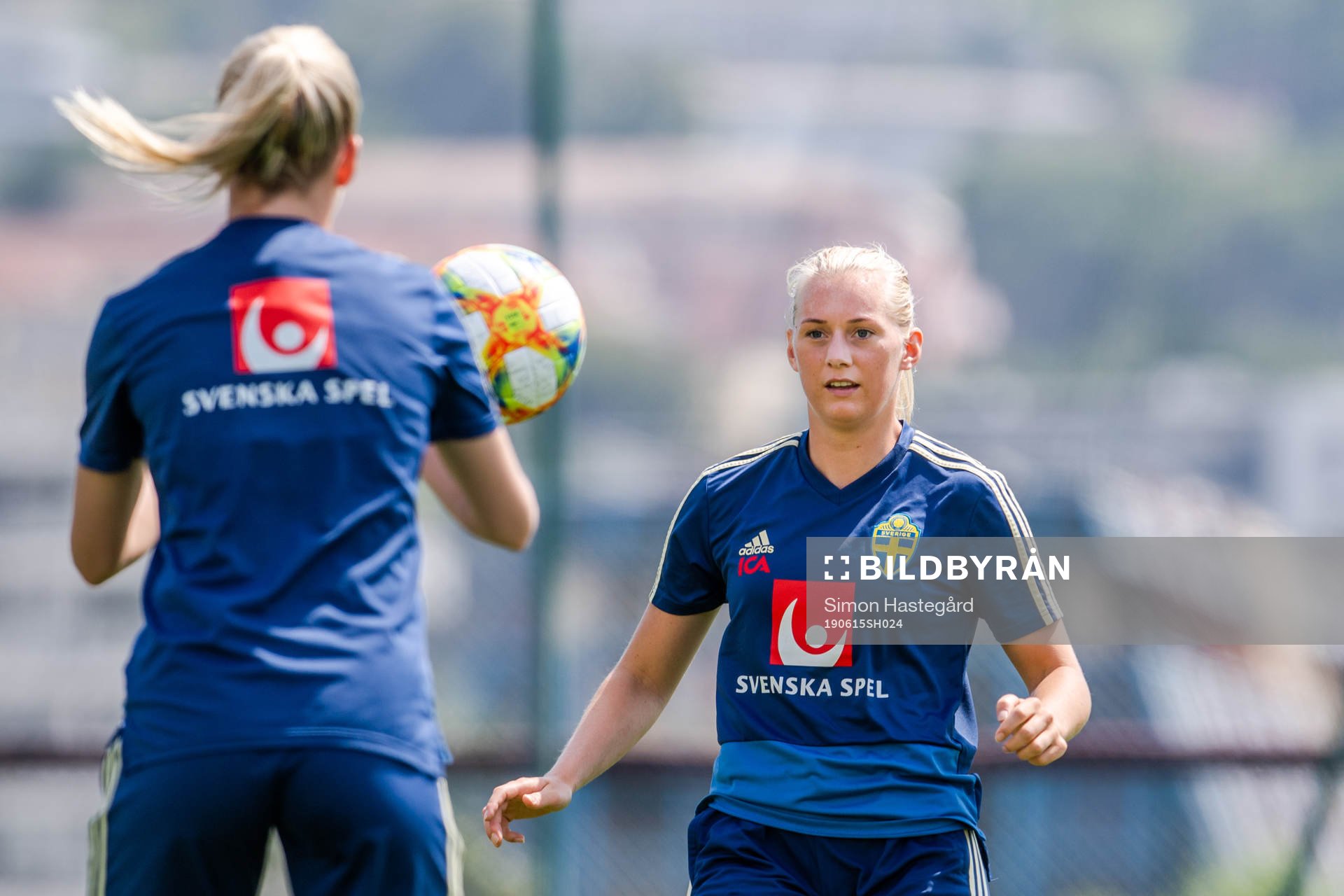 Stina Blackstenius of Sweden