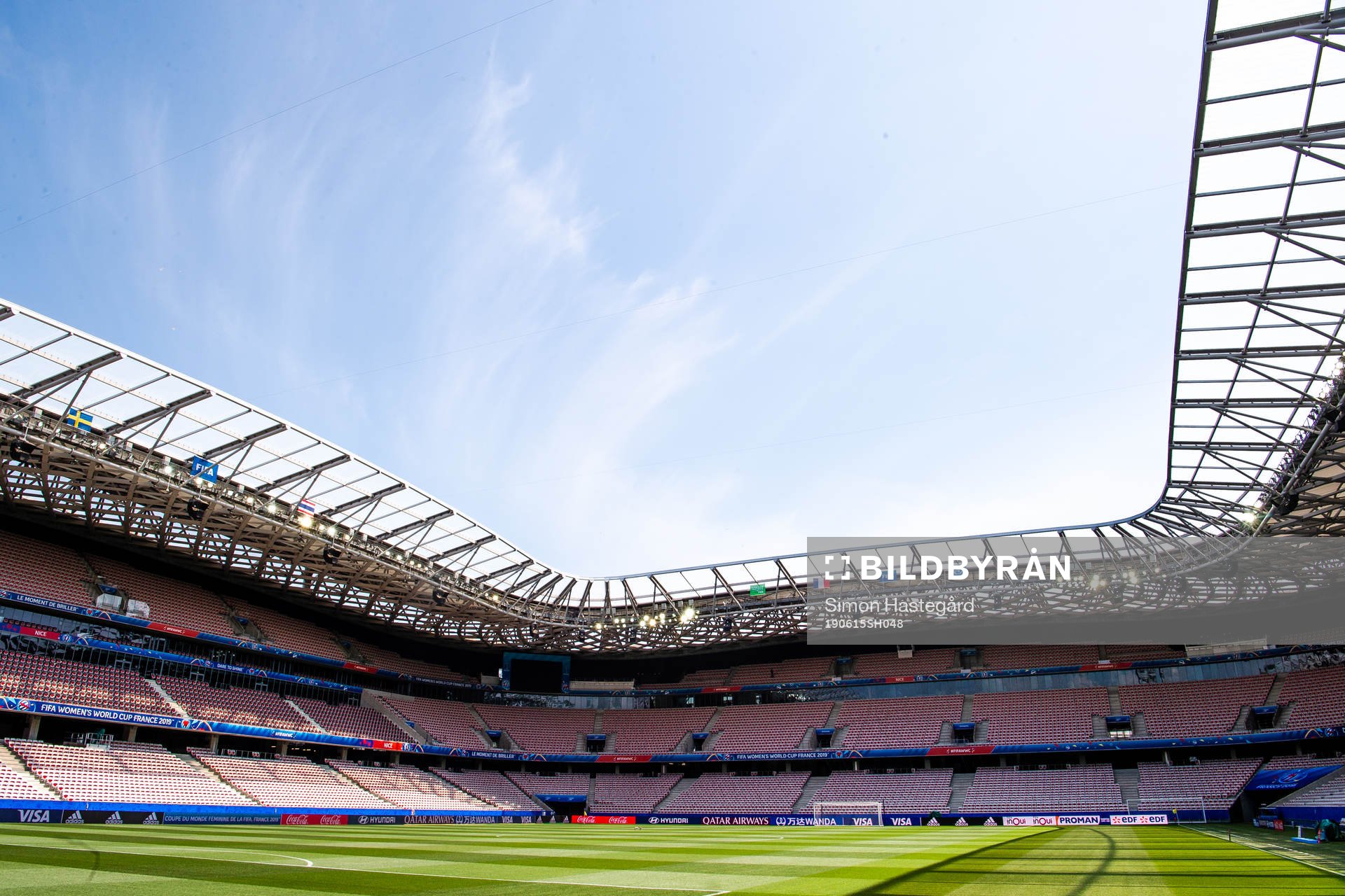 General view of Stade de Nice