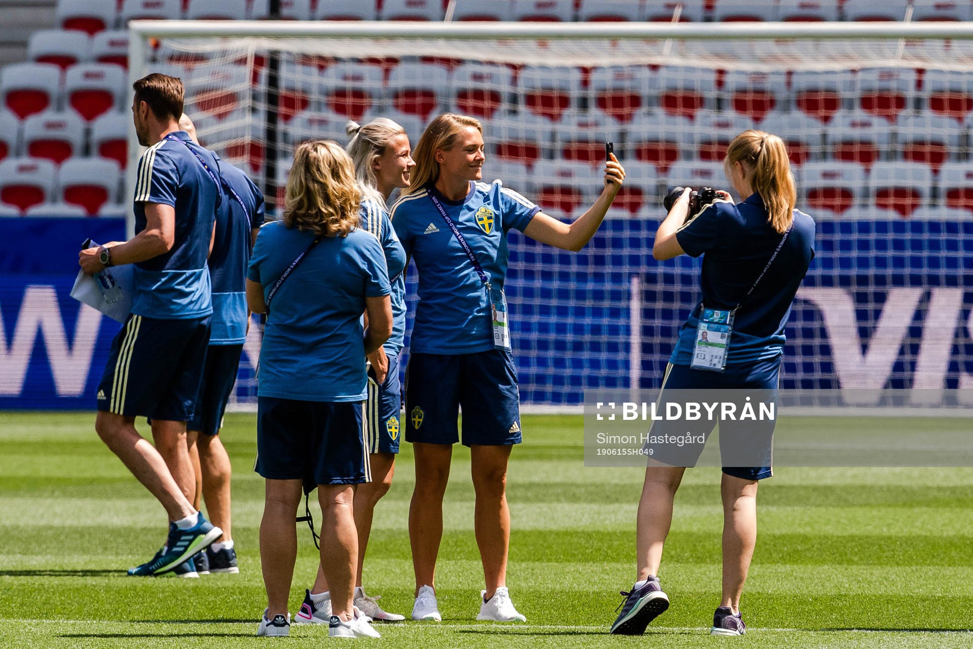 Hanna Glas and Magdalena Eriksson of Sweden