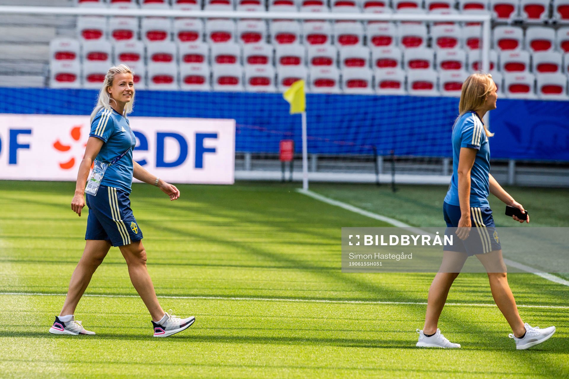 Hanna Glas and Magdalena Eriksson of Sweden