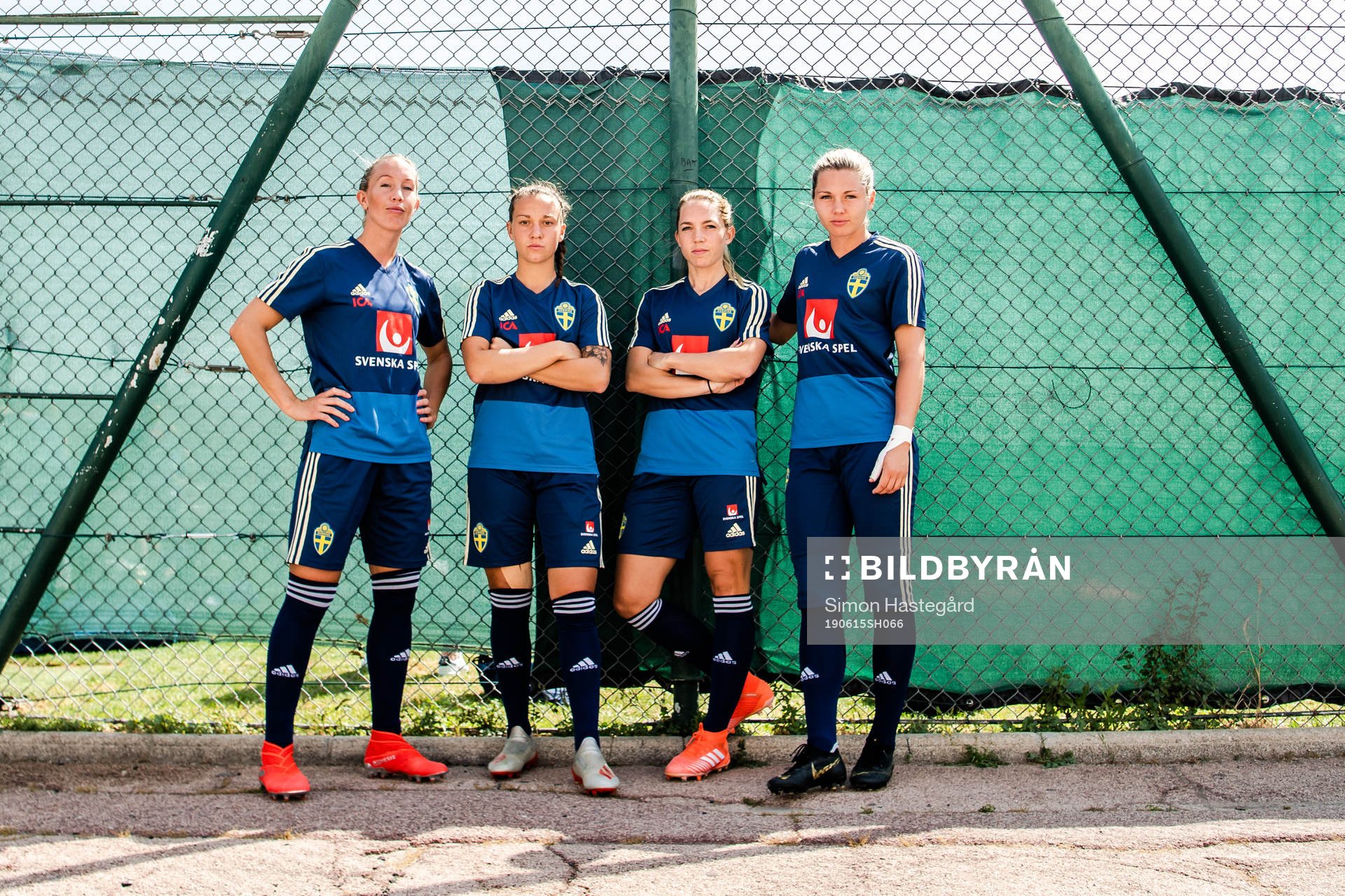 Julia Roddar, Julia Zigiotti Olme, Elin Rubensson and