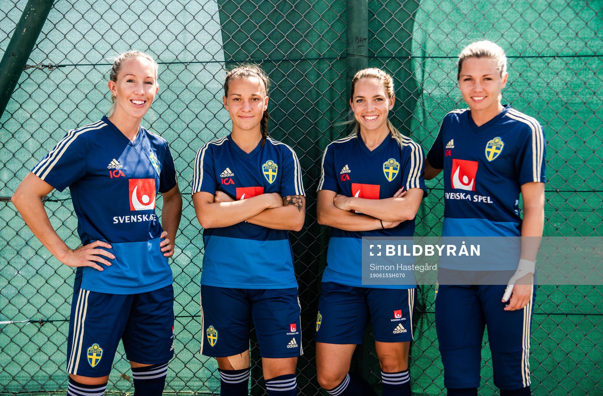Julia Roddar, Julia Zigiotti Olme, Elin Rubensson and