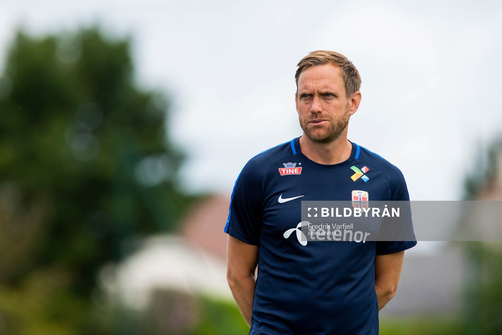 Martin Sjögren, head coach of Norway