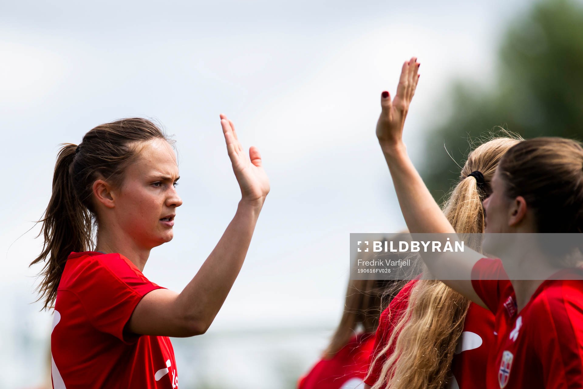 Caroline Graham Hansen and Maren Nævdal Mjelde of Norway