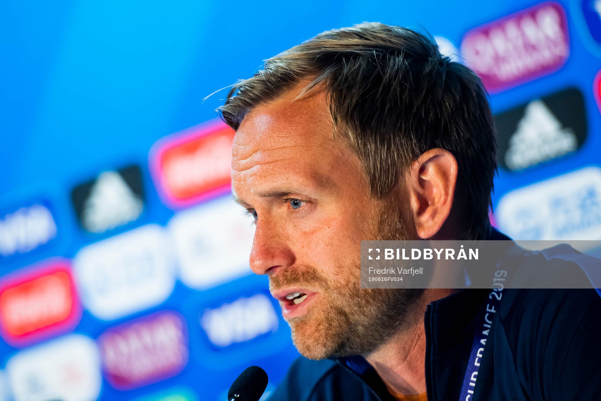 Martin Sjögren, head coach of Norway