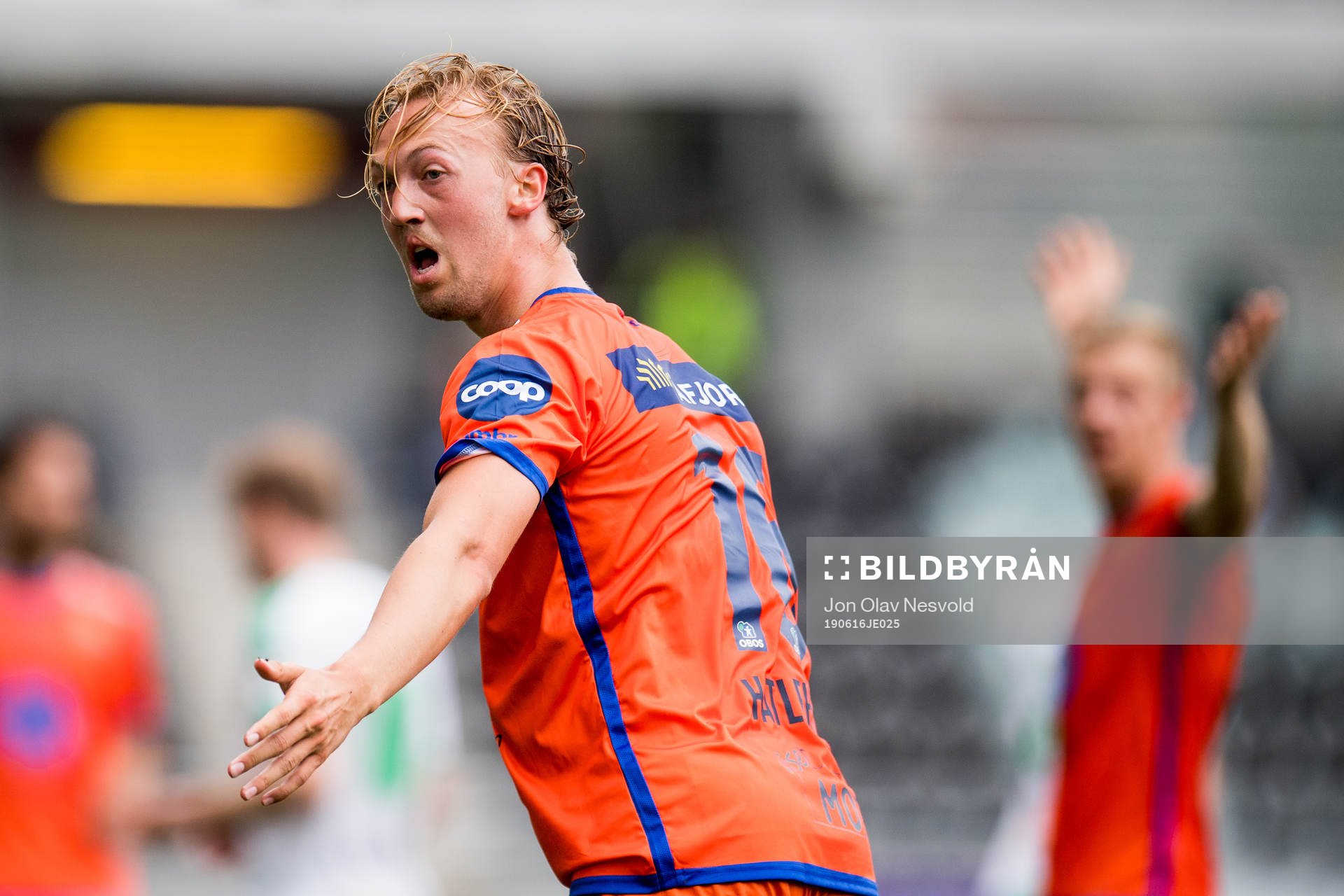 Jørgen Hatlehol of Aalesund reacts