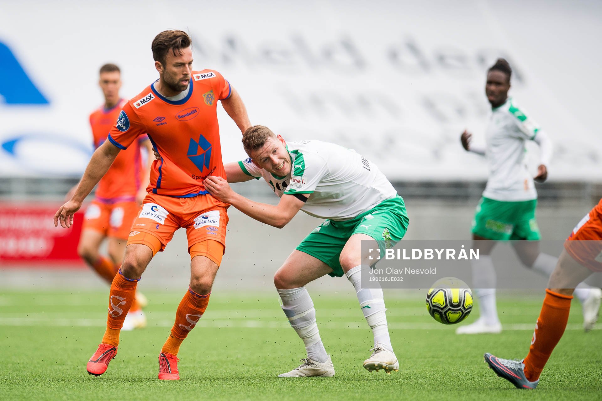Kaj Ramsteijn of Aalesund and Kristian Lønstad Onsrud of