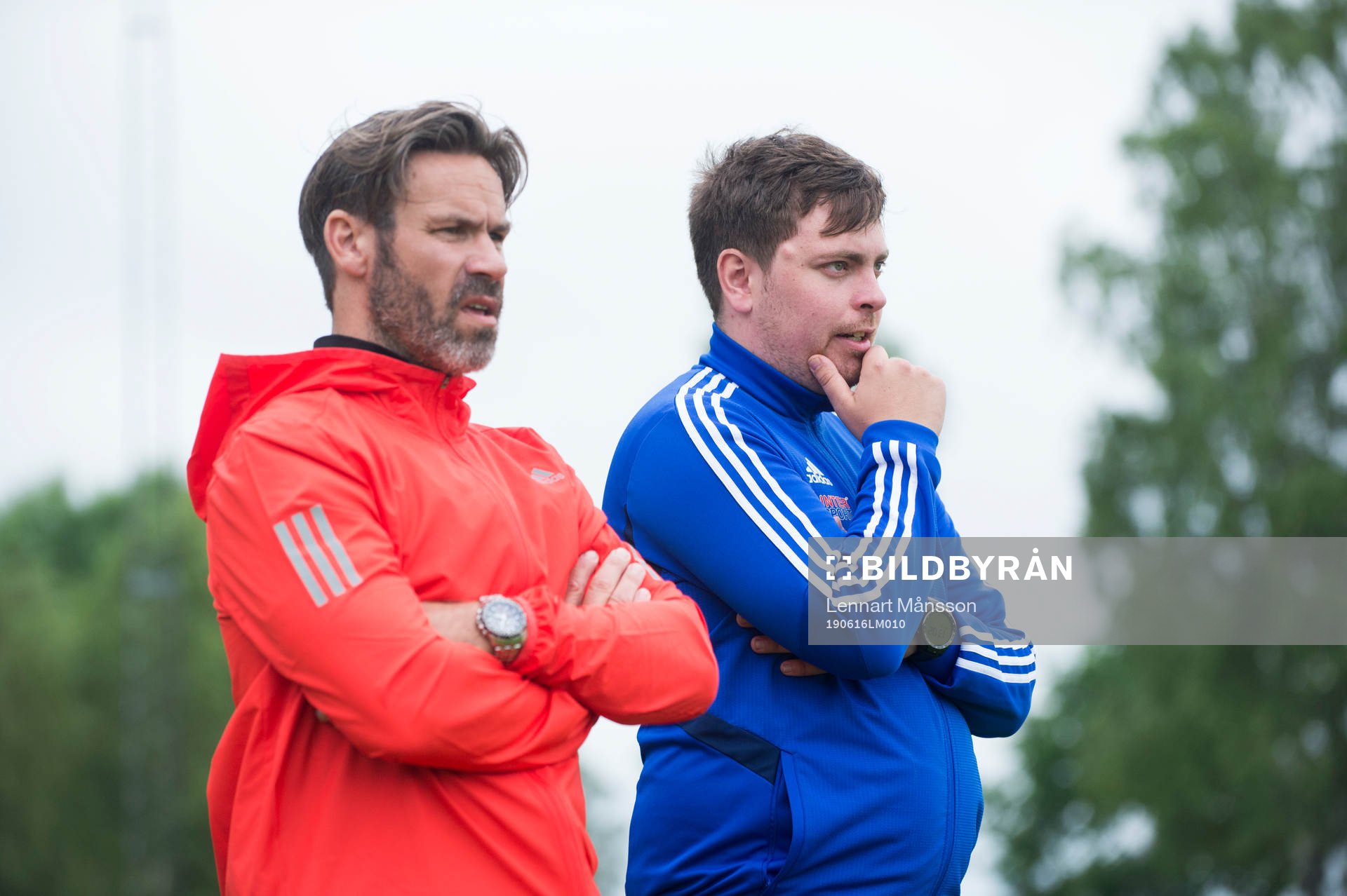 IFK Hässleholms tränarduo Johan Holmberg och Jonas