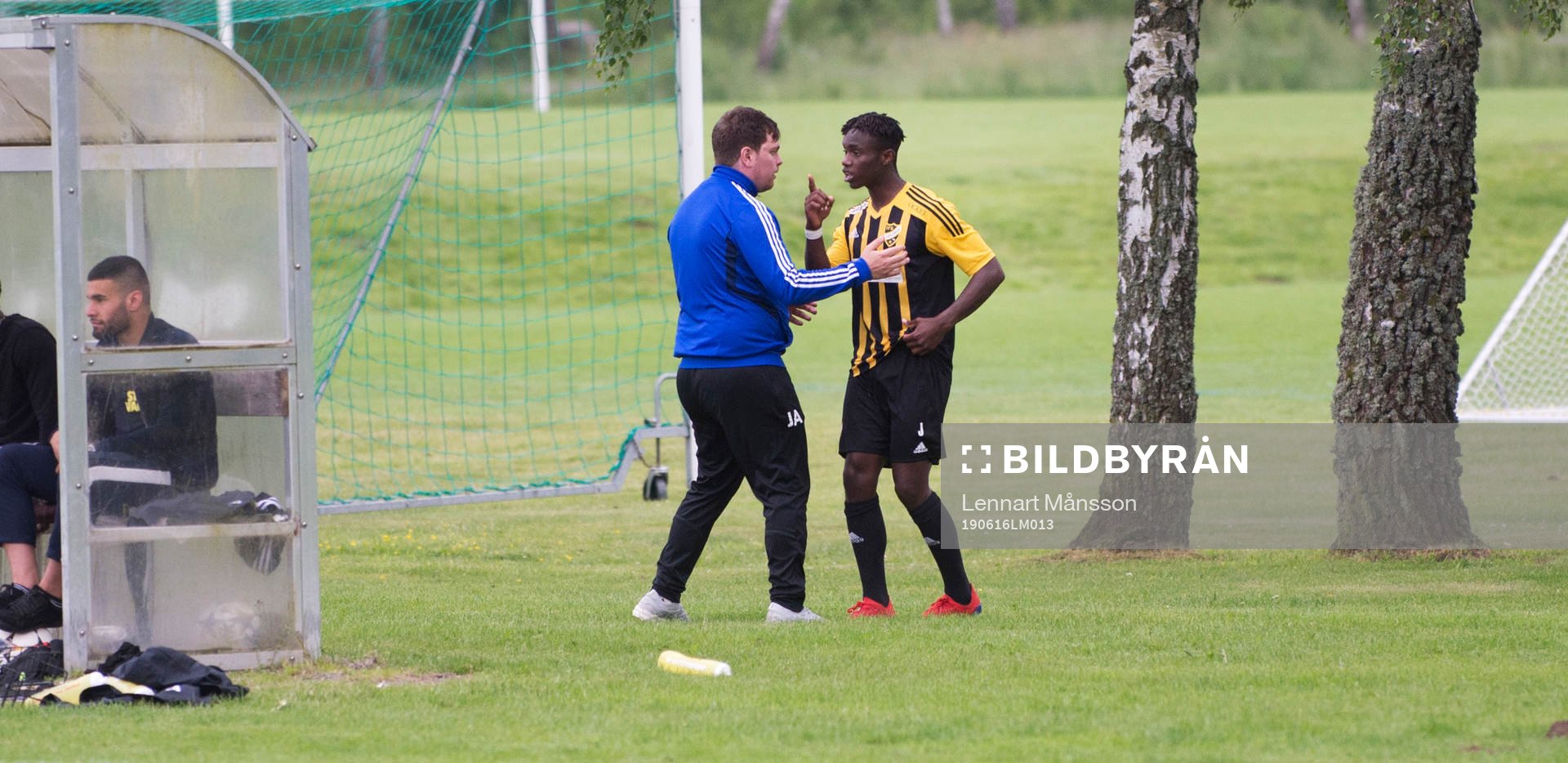 i matchen i juniorallsvenskan division 1 mellan IFK