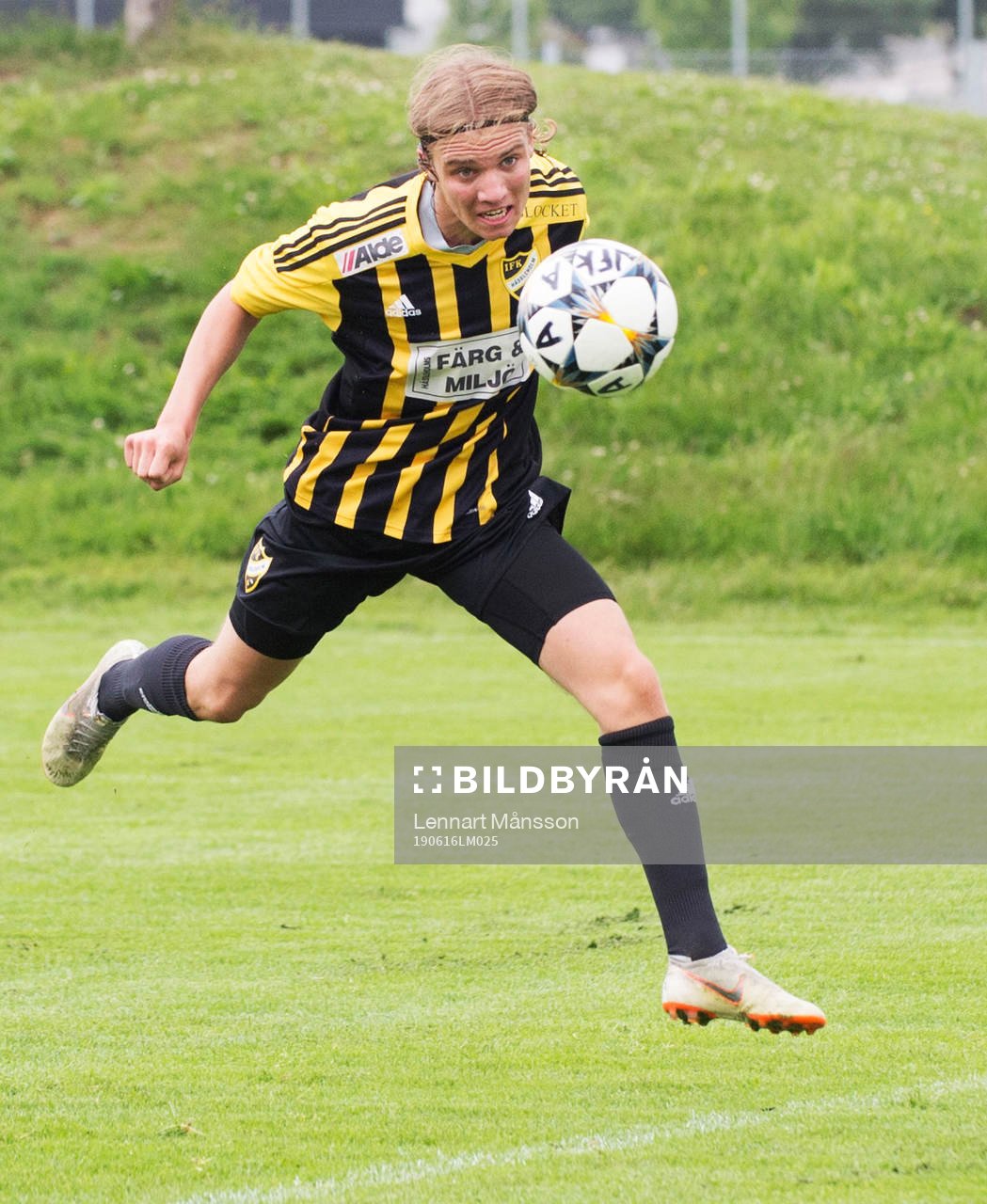 IFK Hässleholms Isaac Holmberg i matchen i