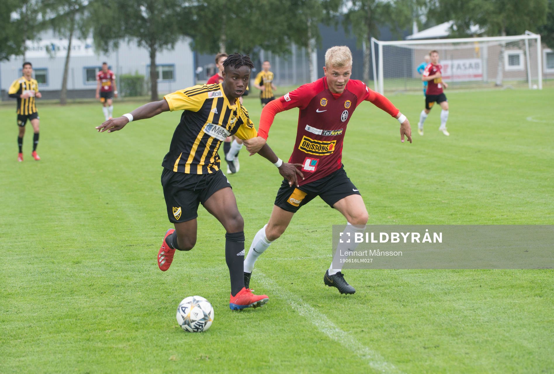 i matchen i juniorallsvenskan division 1 mellan IFK